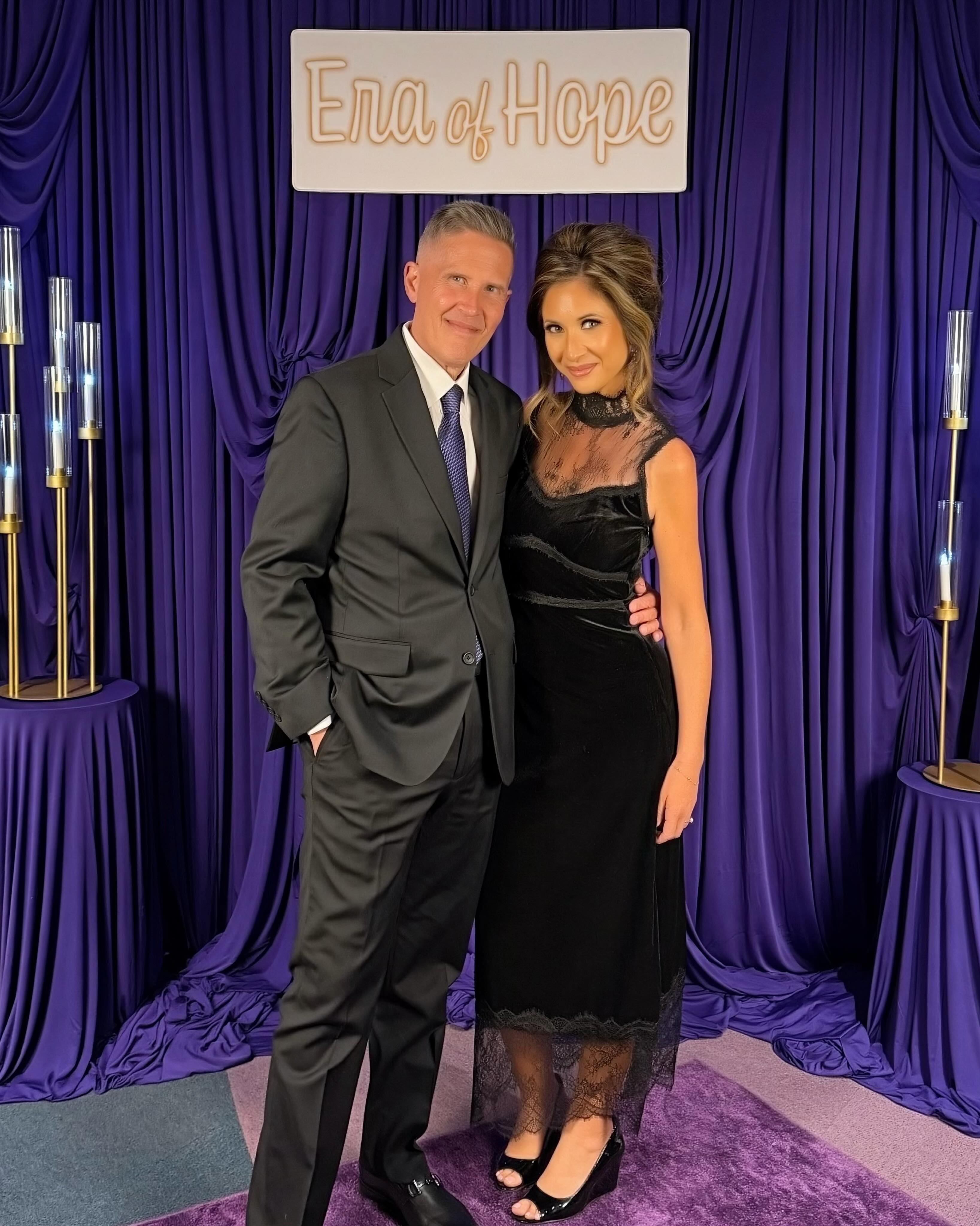 Last night I had the honor, but more so the privilege, to emcee the @alzdsw Era of Hope Gala.
More to come with photos, moments and memories, but this is the only cell photo I got. This is me and my dad who serves as Executive Director of the @alzassociation of Northern California.
Before she passed, my dad’s sister, who was developmentally disabled, also faced dementia. My aunt had an incredibly sharp memory her entire life which made it even harder for my dad to process as caregiver and brother.
I admit I did not fully understand the toll this disease takes on caregivers until my dad shared their conversations leading up to her passing. And I learned even more last night.
Meeting so many kind, selfless individuals caring for loved ones who may not remember them stayed with me.
But love is a feeling and feelings are not forgotten.
That was my biggest takeaway from the evening.
I look forward to sharing more, and on behalf of myself, my family, @paradisevalleycitylifestyle and @scottsdalecitylifestyle, I am so grateful to have been included in such a beautiful evening.