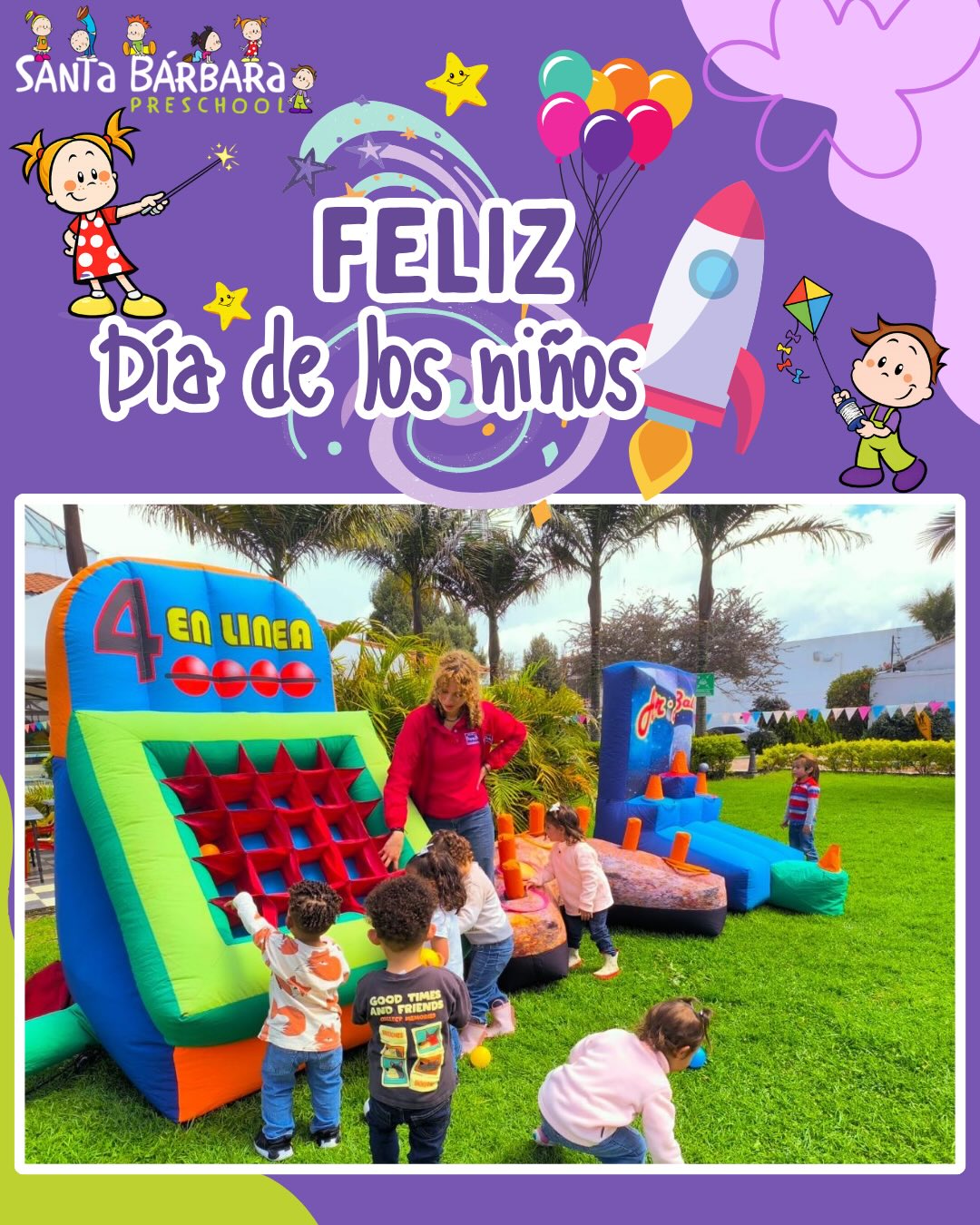Nuestra feliz celebración del Día del Niño en SBP. 🎉✨
#santabárbarapreschool #DíaDelNiño #CelebraciónInfantil #InfanciaFeliz #AprenderJugando