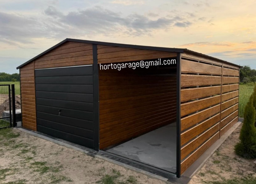 Wir präsentieren unsere Garage
📏Abmessungen:
* Breite: 6 m
* Länge: 6 m
* Höhe: 2,8 m
Farbgestaltung
* Wände: Holzimitat in einem warmen Braunton
* Konstruktion (Säulen, Rahmen, Einfassungen): Anthrazit matt
* Tor: schwarz
🚪🔩Konstruktion
* Stahlskelett
* Verkleidung aus Stahlpaneelen mit Holzoptik-Beschichtung
* Satteldach
✅Vorteile
* hohe Langlebigkeit und Witterungsbeständigkeit
* modernes Design
* zusätzlicher seitlicher Stauraum (z. B. für ein zweites Auto oder Geräte)
🚗🧰🎿Verwendung: Autogarage, Lagerraum, Freizeitüberdachung oder Werkstatt.
💻📲👨💻 eine ähnliche Garage oder andere Details wünschen, mailen Sie hortogarage@gmail.com, gehen Sie auf den Link in der Bio oder rufen Sie an
📞 +49 177 4242452
📞 +49 152 246 74 361