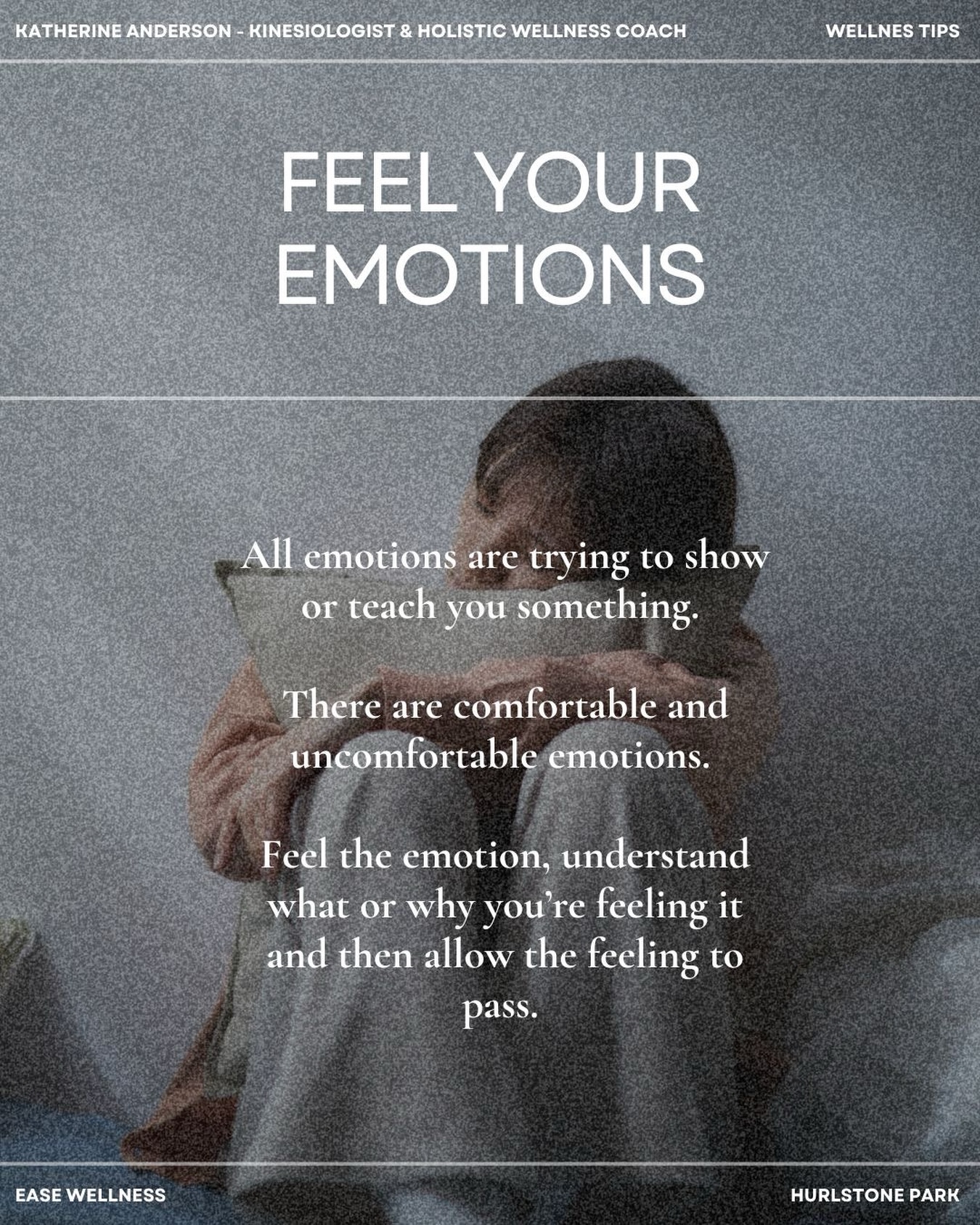 Feelings aren’t something to fix… they’re something to understand.
In a world that moves quickly, it’s easy to bypass what we’re feeling or label emotions as “good” or “bad.”
But every emotion—comfortable or not—is carrying information.
When you allow yourself to feel, rather than suppress or avoid, you create space for insight, regulation, and release.
This is where real shifts happen.
Not in pushing it away… but in gently leaning in.
✨ Feel it
✨ Get curious about it
✨ Let it move through you
Your emotions are not the problem—they’re part of your guidance system.
#EaseWellness #Kinesiology #EmotionalWellbeing #FeelToHeal #HurlstoneParkWellness