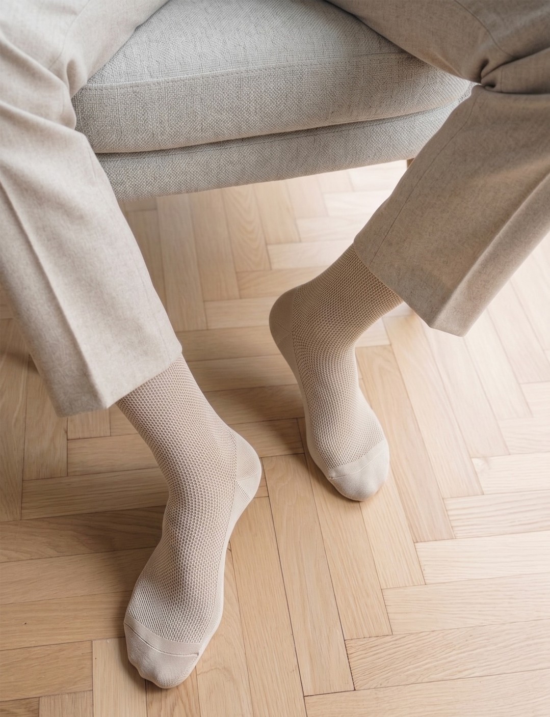 Le chic se cache dans les détails 🖤
Chaussettes homme en fil d’Écosse à motif raffiné : le petit détail qui change tout.
#doredore