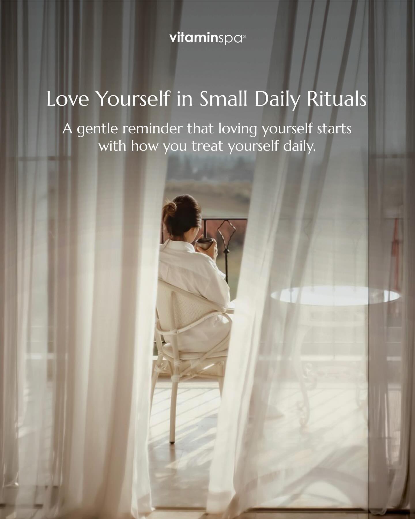 self-love isn’t big.
it’s in the small rituals you choose every day🤍
#Vitaminspa