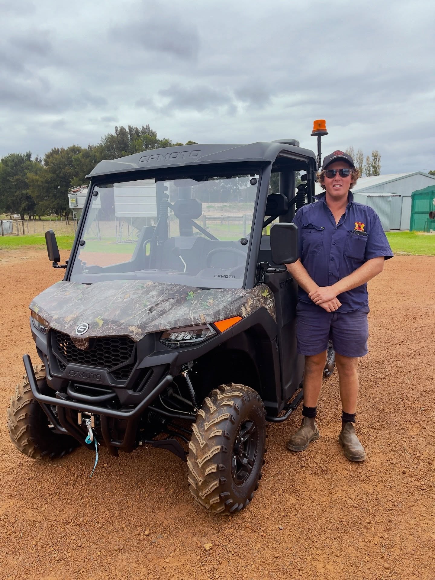 Delivery Day @ Manjimup Senior High School!
It’s great to be able to support our local community from farmers, land owners and even our local school.
This CFMoto 600 Hunt Edition is fully loaded with accessories and finished off in a very slick camo wrap.
Thanks Slade and the team for your business.
@cfmoto_australia
@manjimup.shs.arts
#manjimup #bridgetown #pemberton #cfmoto #utv