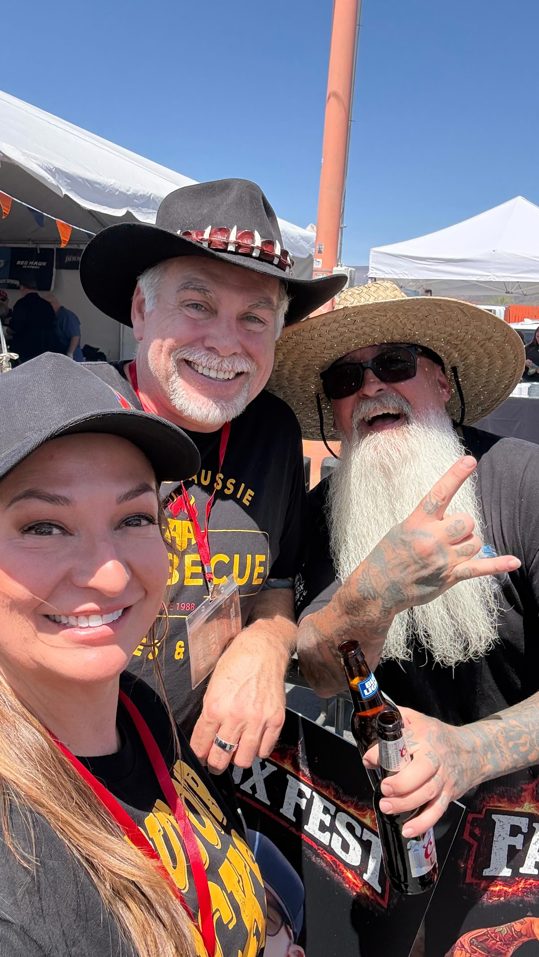 Fat Ox Fest in Cave Creek—did not disappoint! Great crowd, great vibes, and a whole lot of seriously good BBQ.
Huge respect to all the chefs and competitors—some seriously talented crews out there putting in the work and bringing the flavor. We had a great time! Cheers mate!
#FatOxFest #AussomEats #BBQlife