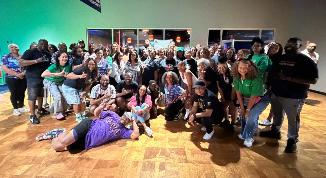 Strikes, smiles, and sisterhood all in one 🎳💗
Our Bowl & Stroll was more than just a good time, it was a reminder of the joy we create when we come together. From friendly competition on the lanes to meaningful conversations every step of the way, this day was filled with laughter, connection, and unforgettable moments.
Because when we show up for each other, we don’t just build memories, we strengthen bonds that last a lifetime 💕
#SisterhoodInAction #BowlAndStroll #AKA1908 #PinkAndGreenVibes #StrikesAndSmiles