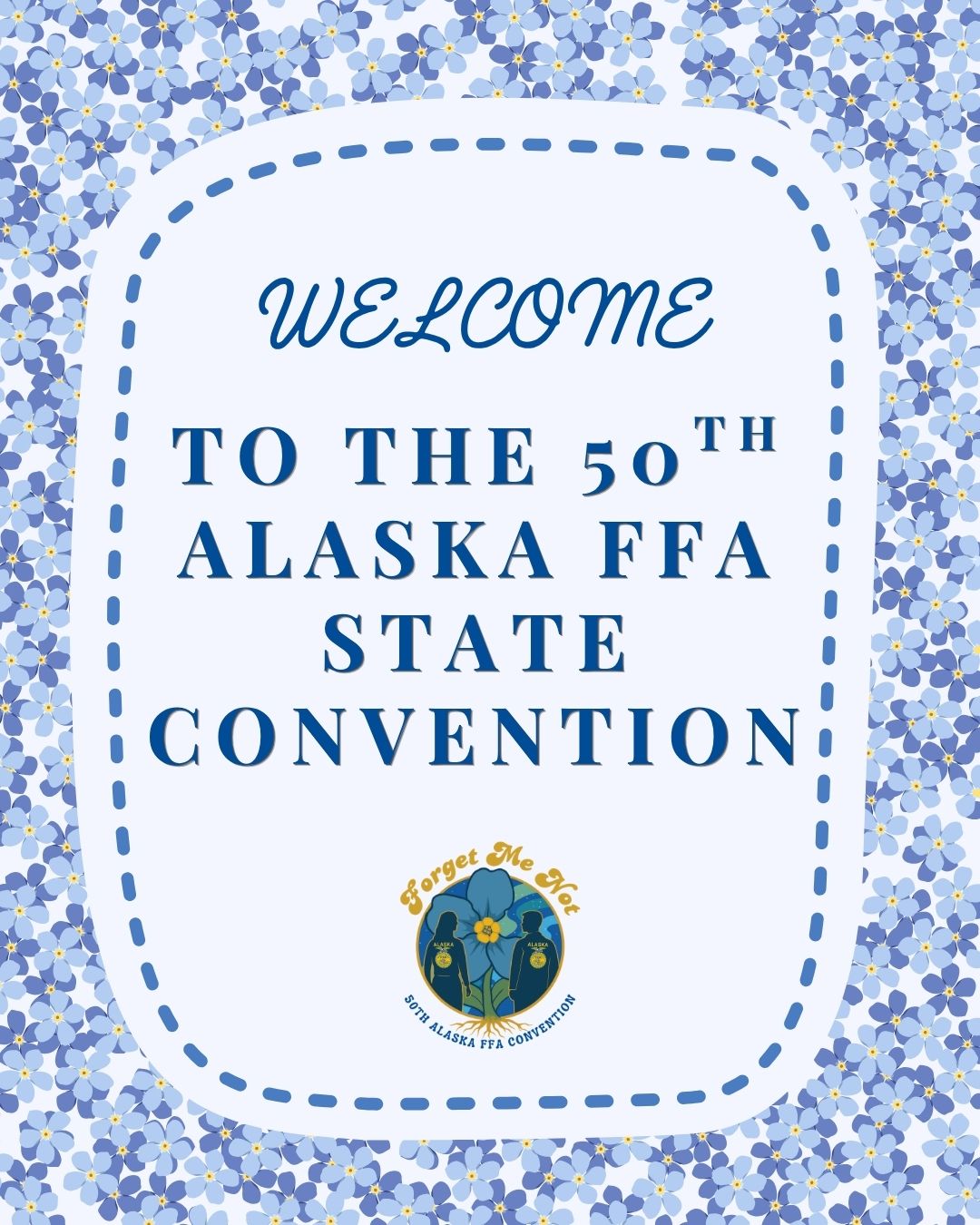 Welcome to the first day of convention!!! Check out the schedule by scanning the QR codes around the Fair Grounds and Glen Massey Theater!
#alaskaffa #ffa #forgetmenot