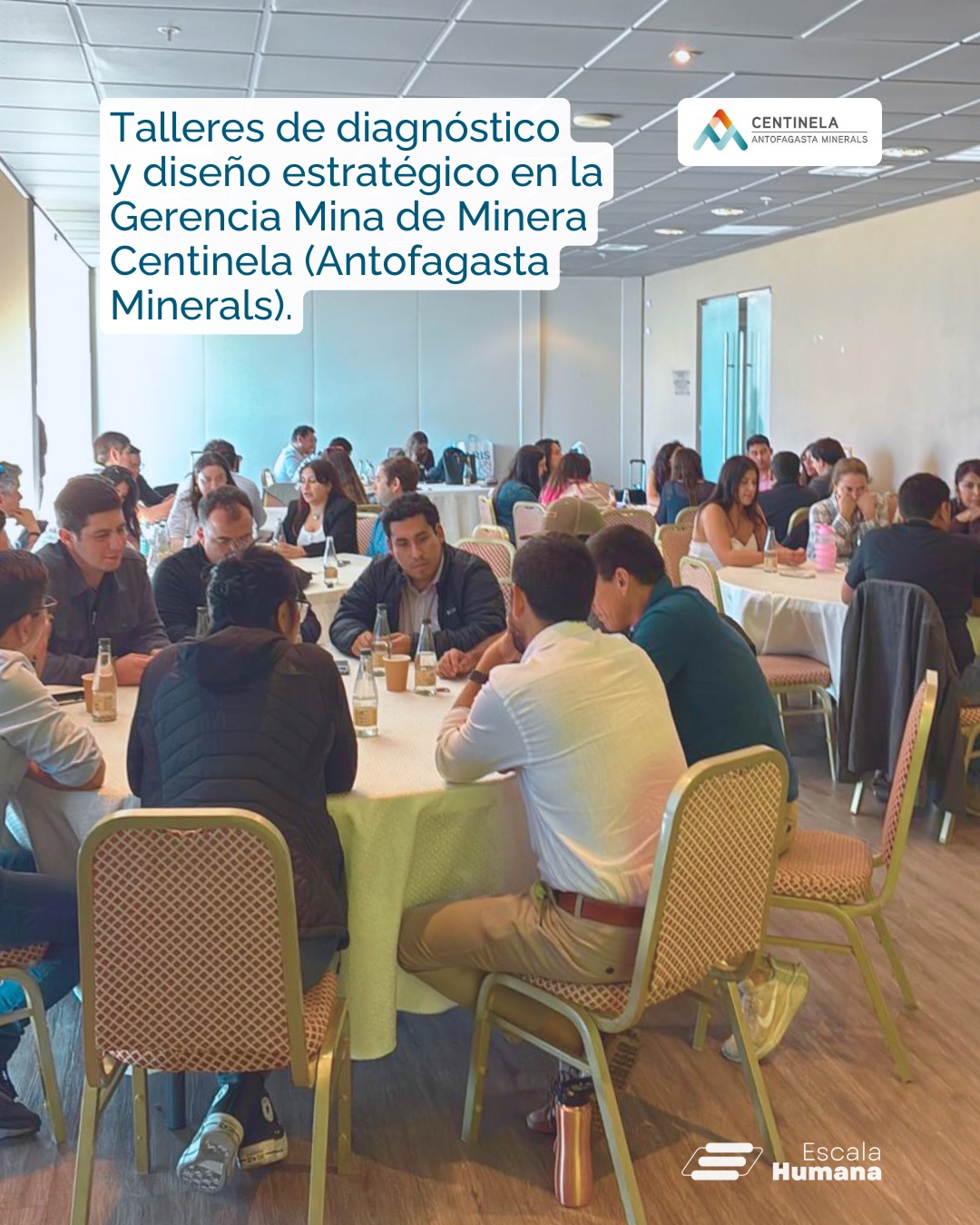 Cerramos estas semanas con jornadas muy potentes en Escala Humana Consultoría!
✅ Talleres de diagnóstico y diseño estratégico junto a la Gerencia Mina de Minera Centinela de nuestro cliente @antofagasta_minerals
✅ Jornada de estrategia comercial con el equipo de Alemana Seguros @alemanaseguroscl
✅ Reuniones con nuevos clientes
Clientes distintos e industrias distintas… y algo que siempre aparece: cuando se generan espacios de conversación de verdad, los equipos empiezan a tomar forma en torno a lo que quieren lograr. 👏
✅ Además, este sábado nuestro socio @malcolm_hudson estuvo haciendo clases en el MBA Industria Minera de la Universidad de Chile @uchile 🎓
Nos encanta estar en estos espacios! Acompañar a equipos en estos momentos donde se alinean, se desafían y empiezan a construir en conjunto… es algo que realmente nos mueve.
Gracias por la confianza!
#Consultoria #Organizaciones