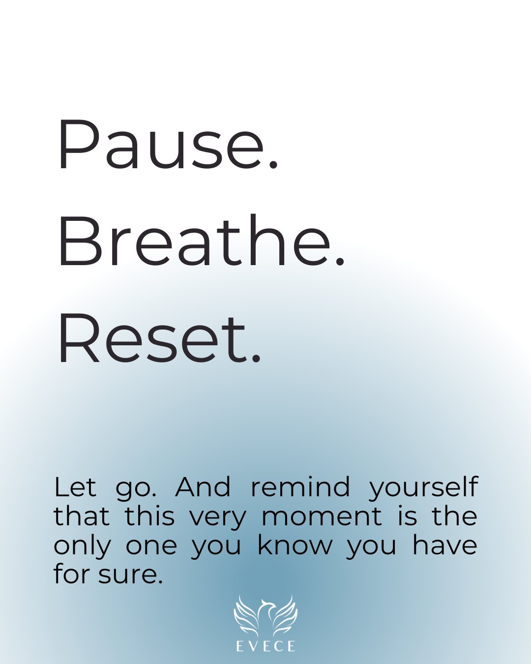 🌿 Pause. Breathe. Reset.
You don’t have to have everything figured out to keep moving forward. 💛
.
.
.
#MindfulMoment #EVECE