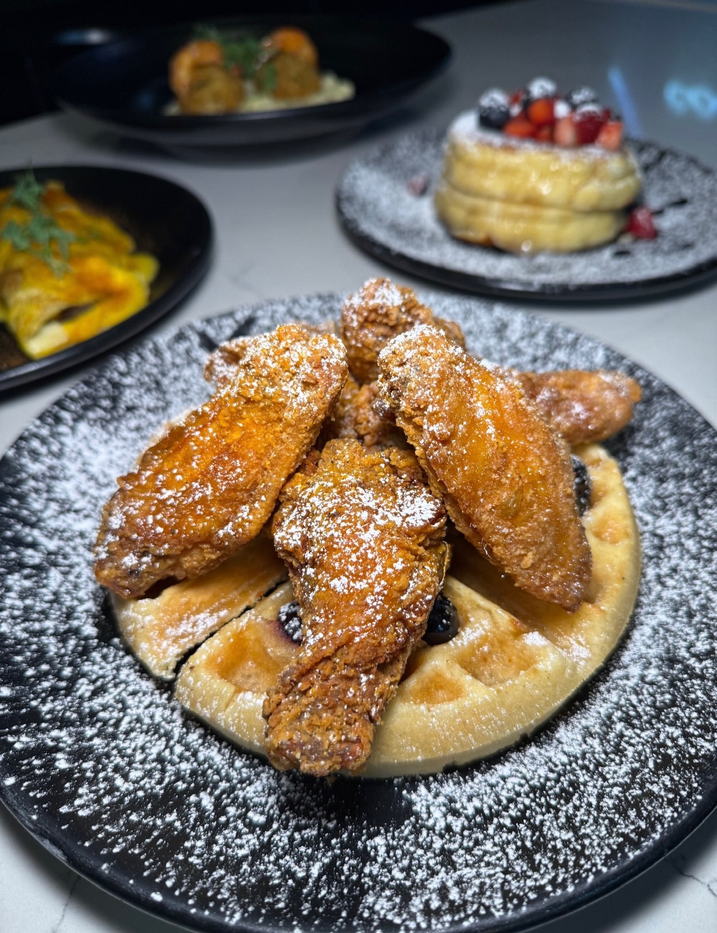This is your sign, Baltimore. An order of our chicken and waffles, a table waiting, and a brunch worth showing up for. Join us and let’s get your Sunday started right.
