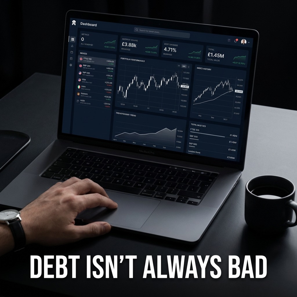 Think debt is always a disaster? Think again. 📈 Leverage can be a powerful tool when managed correctly.
What’s one financial "rule" you’ve started to question? Let us know below! 👇
#FinancialLiteracy #InvestingTips #UKFinance #WealthManagement