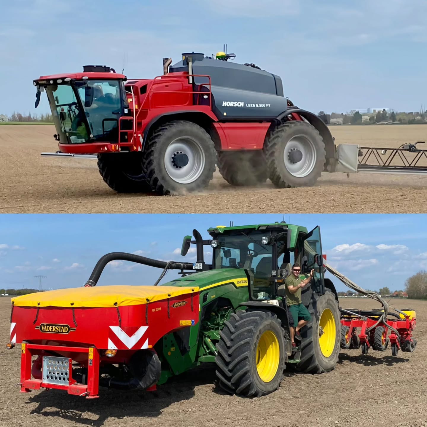 Es war bisher eine arbeitsreiche Woche.
Mit dem angekündigten Regen für Sonntag im Nacken haben wir den Mais in die Erde gebracht und das Unkraut in den Zuckerrüben bekämpft.
Jetzt hoffen wir, dass der Regen auch ergiebig bei uns ankommt 🌧️🪱
#sprayart #farmlife #johndeere #landwirtschaft #plantsmakepeoplehappy