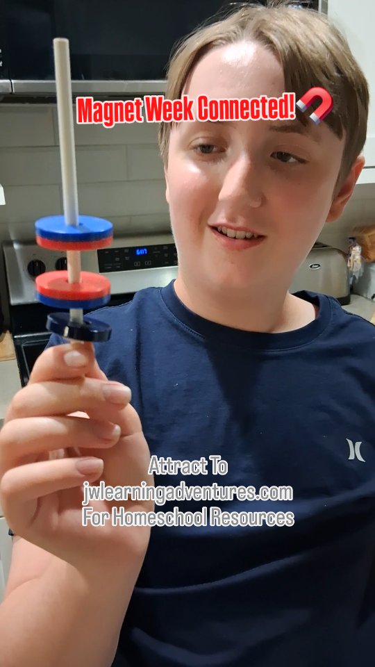 🧲We connected tons of learning concepts while in our study all about magnets and magnetism. A quality lesson explored through experiments, playing, and applying principles of math and science in real life. A great week!
🧭Follow the magnetism of learning! Get the complete Magnets Unit Lesson Plan, filled with experiments, a activities, games, worksheets, and more! Available now at jwlearningadventures.com/shop
🌎Join the learning adventure! Get homeschool support, freebies, encouragement, inspiration, and fun straight to your inbox. Sign up for FREE at jwlearningadventures.com
🧡Learning is a lifelong adventure- let's make it a fun one!
#magnets#magnetism#physics#homeschoollearning#learningthroughplay