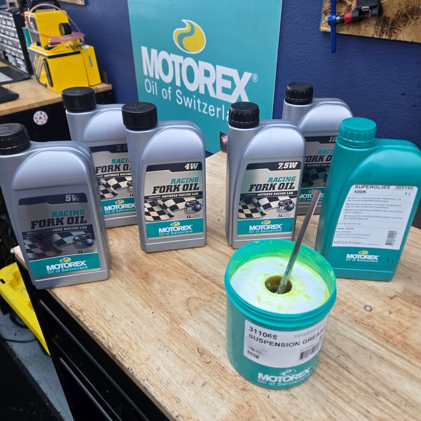 ***MOTOREX*** our "go-to" products for all our suspension services!!!
Come checkout our bike maintenance and bike care products available for purchase!
#bikemaintenance #bikecare #motorex #suspensioncare