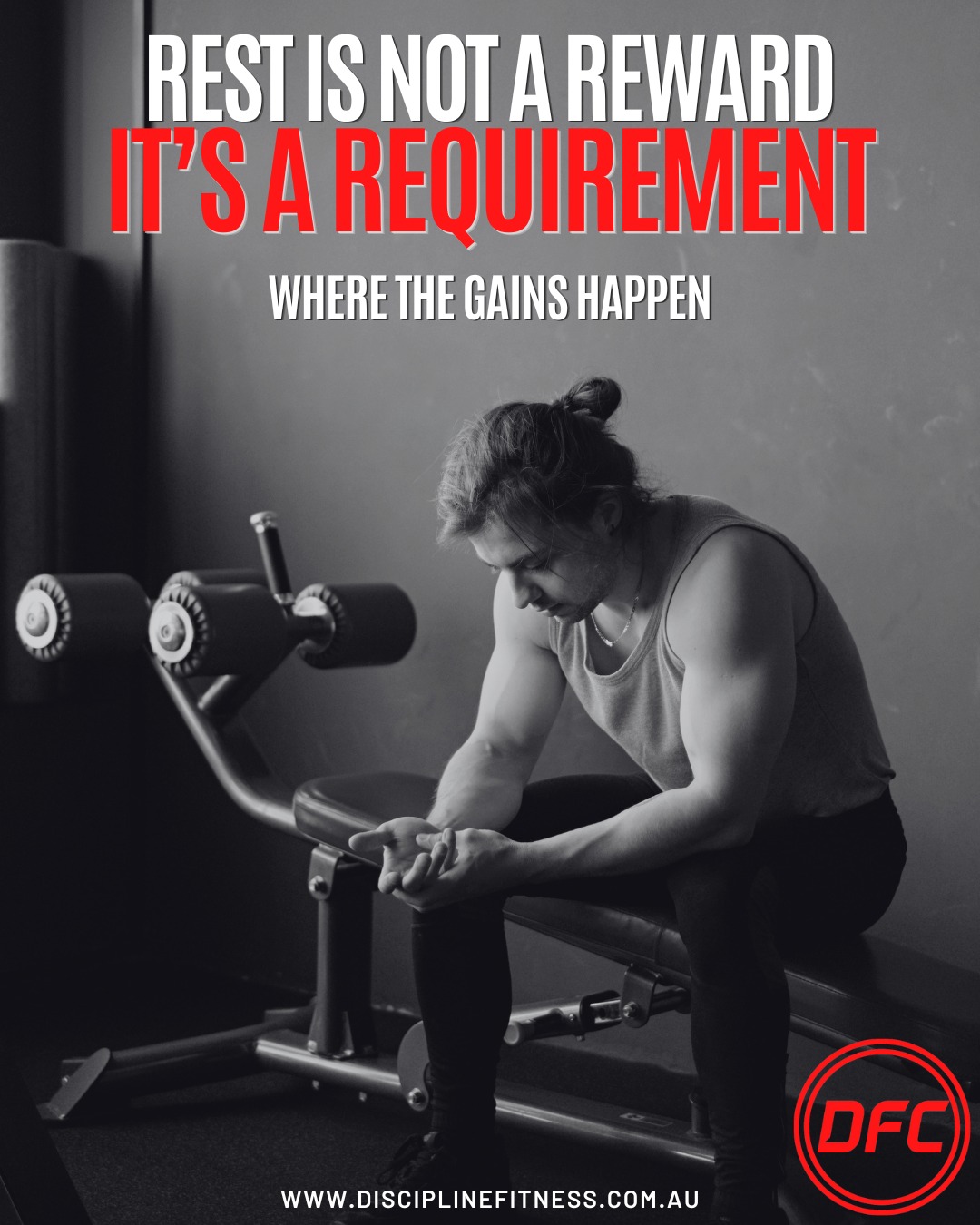 The Gains You Don't See 💤
We’re often told that "more is more" when it comes to the gym, but your body actually does its best work when you’re doing absolutely nothing.
Think of rest as a functional necessity, not a day off. When you prioritise recovery, you’re allowing for:
Muscle Repair: Fixing those micro-tears from your heavy lifting.
CNS Recovery: Giving your central nervous system a chance to recalibrate.
Energy Restoration: Replenishing glycogen stores so you can smash your next session.
If you’re feeling sluggish or your lifts have plateaued, it might be time to trade a session for a lie-in or a slow walk. You aren't "losing" progress by resting; you’re literally building it.
#TheDisciplineFitnessCoach