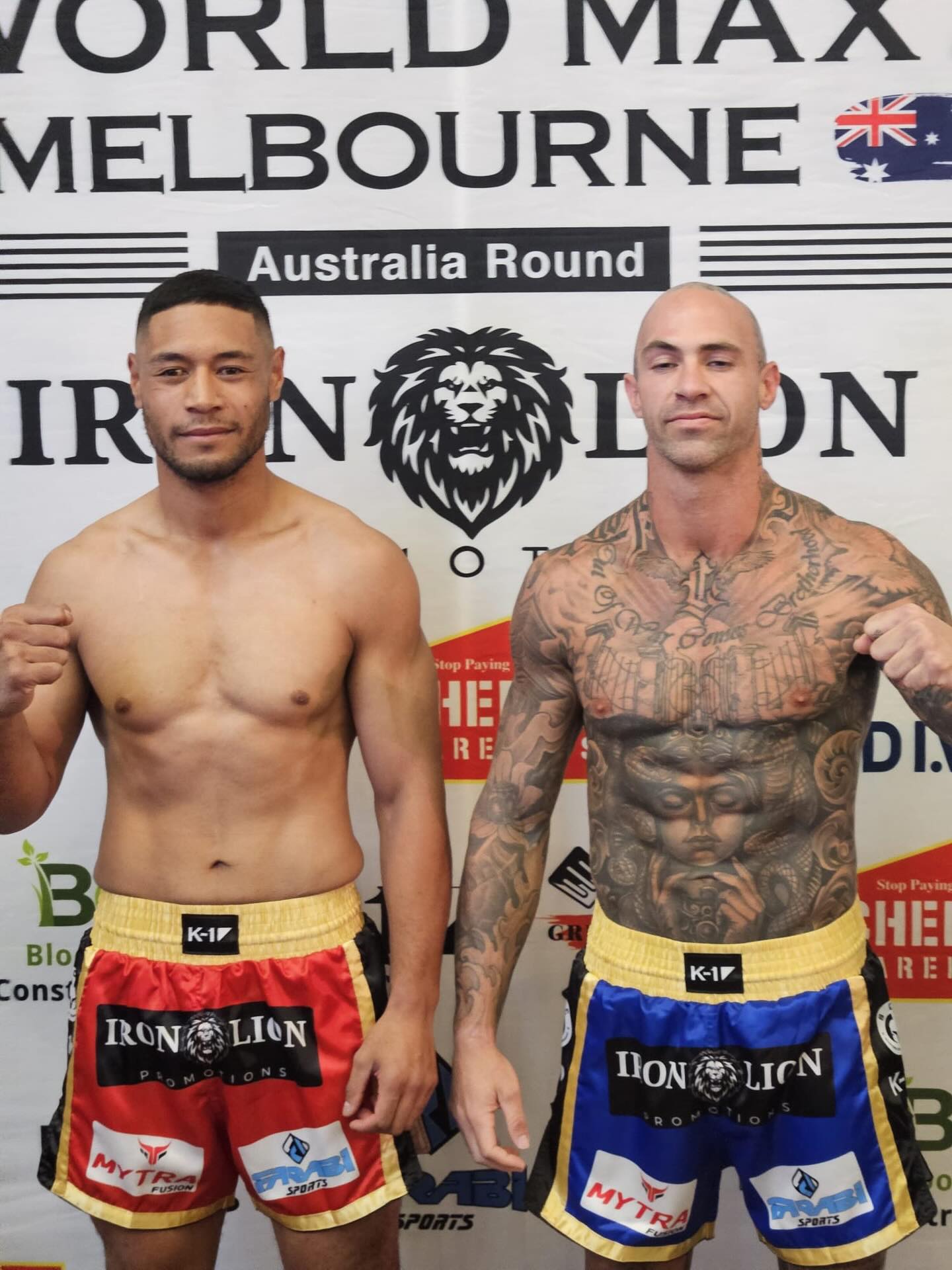 Vis weighed in and ready to put on a show at @ironlionpromotions tomorrow 💥👊 lesssgooooooo!!! #yoongbullsgym #youngbullsneverdie