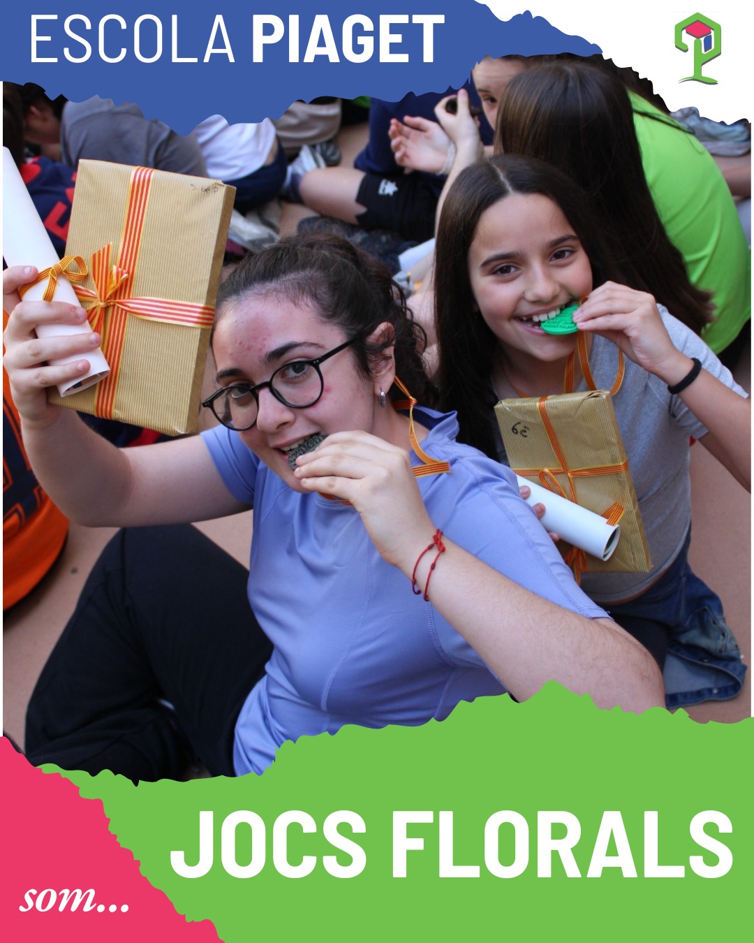 SOM JOCS FLORALS
💚💚💚
Ahir vam celebrar la trentena edició dels Jocs Florals de l'Escola Piaget.
💚💚💚
#EsperitPiaget
#PassioPerlEscola
#SomEscola
#ElCarmel