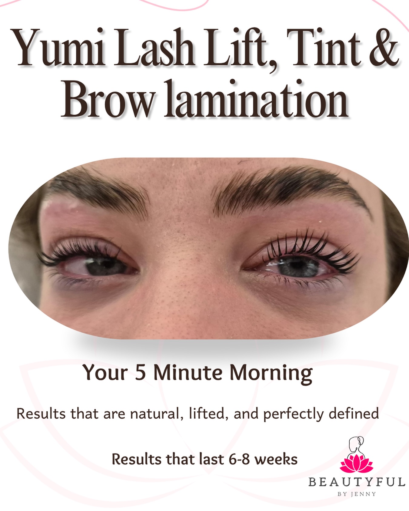 Morning game-changer alert! 🤩
Stop stressing about mornings when you can wake up flawless with YUMI lash lift and brow lamination! No fuss, no glue, just effortlessly gorgeous lashes. Book now via the link in my bio 🫶🥰 can’t wait to see you soon!
#naturallashextensions #lashesgreystones #browlaminationwicklow #naturalresults #greystonessalon