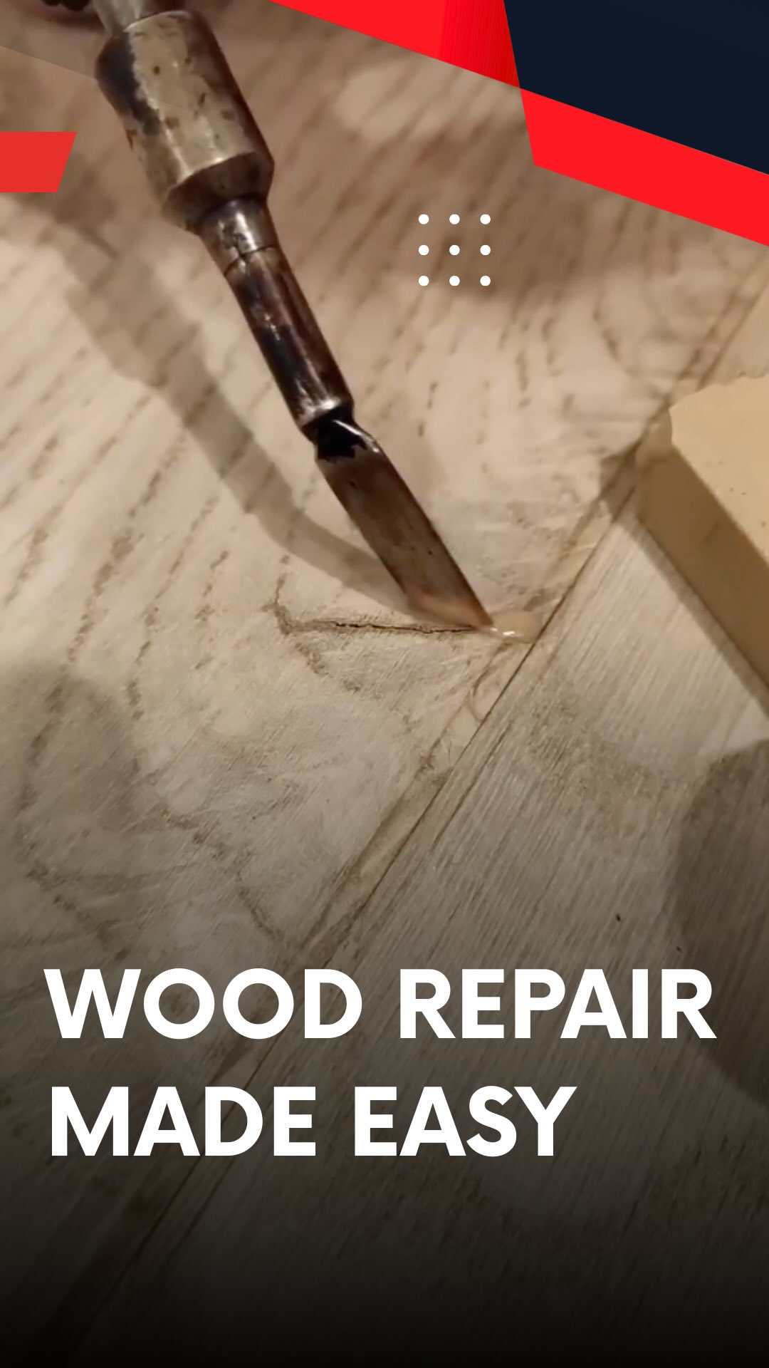 Wood repair, the right way 👌
The secret? Hard waxes for minor repairs ✨
#woodrepairs #woodrepairs #surfacerepair #beforeandafter
