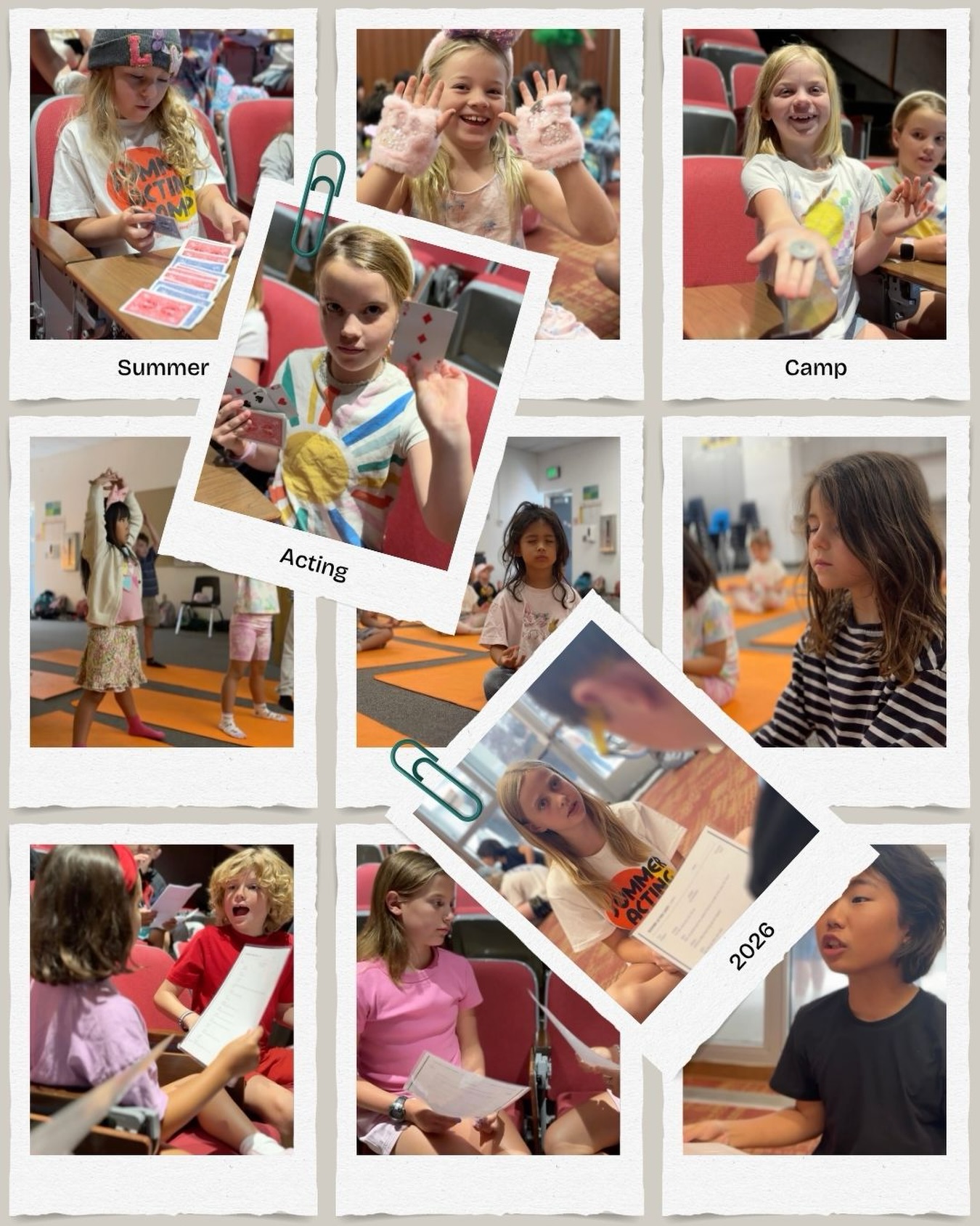 Summer Acting Camp 🎠explore every side of performance from magic to stage combat, improv, dance, and more all in one unforgettable experience this summer!
#actingcamp #performingarts #improv #stagecombat #dancecamp