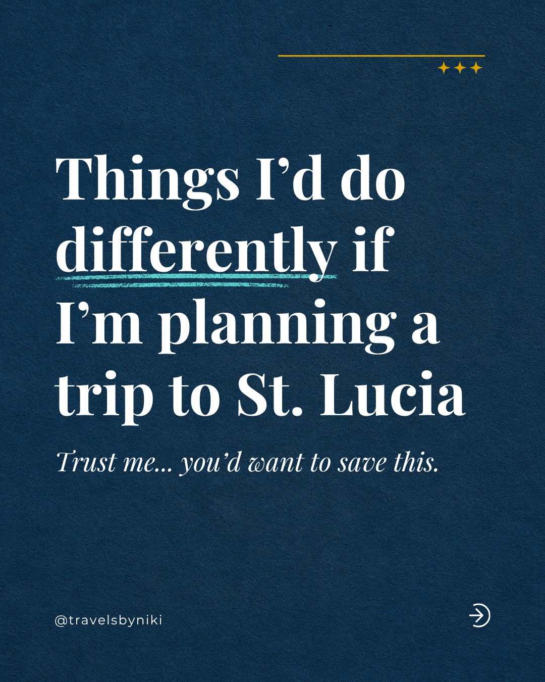 St. Lucia is one of those places that looks effortless online.
The views. The water. The resorts.
It feels like you just show up and everything falls into place.
However, a few small decisions can completely change how the trip actually feels.
👉The airport transfer alone surprises a lot of people.
👉Resort location also matters more than most expect.
👉Tours that seem simple online aren’t always something you want to figure out last minute.
None of this makes the island less incredible.
It just means the planning plays a bigger role than people think.
When St. Lucia is done right, it feels calm, seamless, and like a true reset.
That’s always the version of the trip I want for my travel friends.
If St. Lucia is on your mind and you want it planned in a way that actually feels easy, send me a message and I’ll help you map it out.
.
.
#travelplanning #vacation #travel #vacationplanner #travelplanner