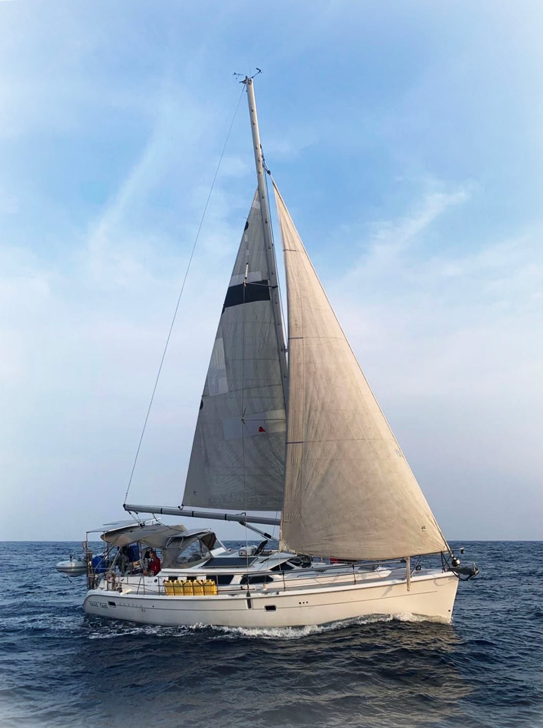 Captainās Log: Hold Fast in Motion
Anyone who owns a sailboat knows how rare this shot is. Getting a well-framed, outside photo of your own boat properly sailing is about as likely as spotting a unicorn doing yoga on a moving treadmill. Sure, drones exist, and I have one⦠but try launching and landing one solo in open water, with the sails up in high wind, without turning it into a $1,500 sacrifice to Neptuneāgood luck with that.
My friends took this photo leaving Chiapas the other dayāitās the only shot I have of Hold Fast actually sailing, and it feels like catching lightning in a bottle. While the worldās out there posting picture-perfect couples shots, this is my version of that picture. I mean, sheās a great listener, always down for an adventure, and she looks incredible in every lightā¦
But in all seriousnessāAlthough she can be a little finicky, and definitely not the cheapest date. She had carried me across the planet, kept me safe, and shows up every single day out here ready to go!
Anywho! Still in Zihuatāthe anchorage is doing its best impression of a washing machine on spin cycle. Havenāt made it to shore yet, just riding the rodeo out here. Plan is to head in tomorrow⦠maybe sneak in a little surfing if Neptune gives me a hall pass.
Days Sober: 2,302