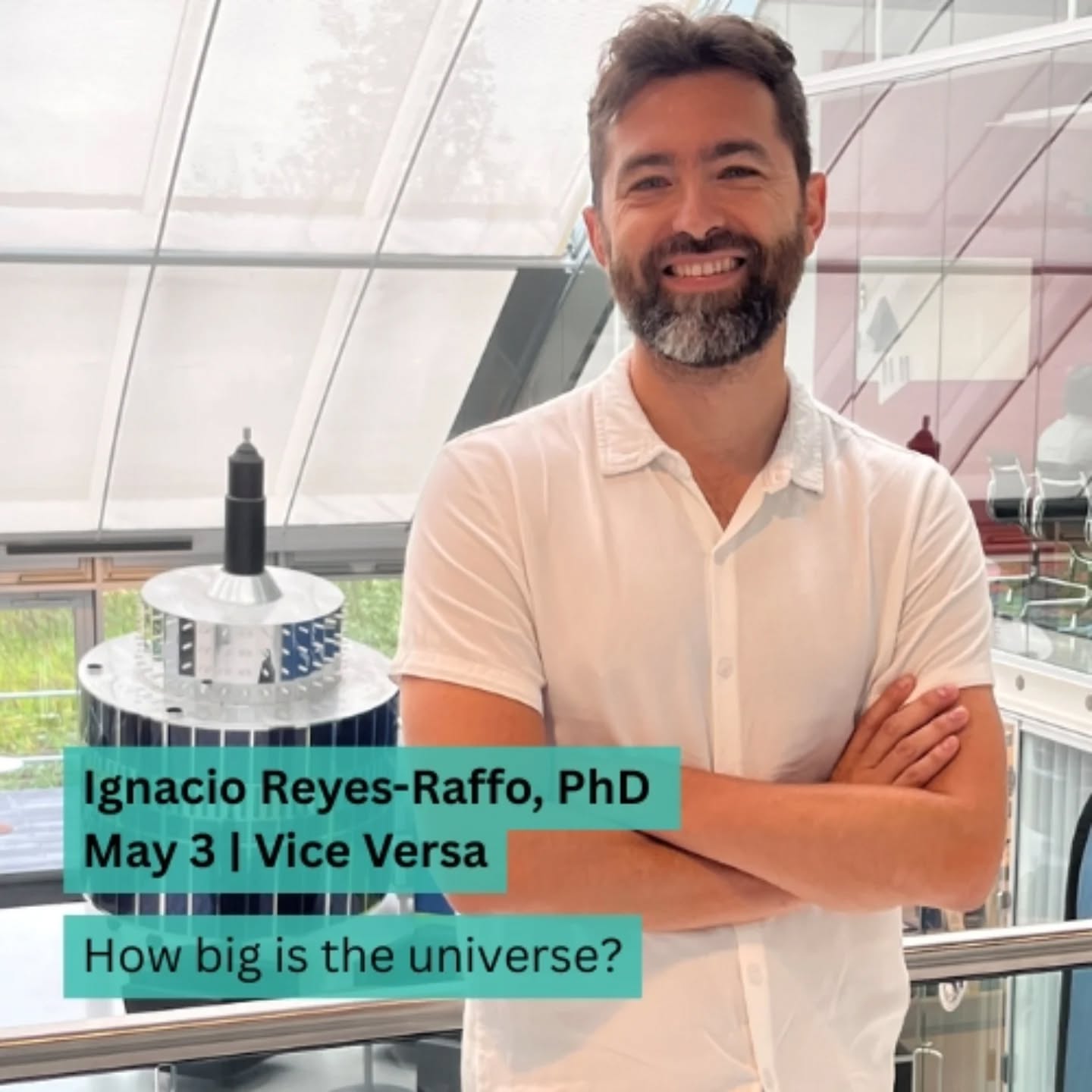 I was told scientists belong in labs. I decided they belong in bars. 🔬🍺
The May Series:
🚀 May 3: The Scale of the Universe (Dr. Ignacio Reyes).
🏋️♀️ May 12: The Biology of Perimenopause.
🪐 May 17: Weather on Other Planets (Dr. Keren Duer-Milner).
🎁 The Space Bundle: Grab a seat for both space sessions for €28.
✨️ We’ve officially partnered with Zoku Amsterdam. Rooftop dates are incoming - stay tuned.
Check the link in bio for the May lineup. 🔗