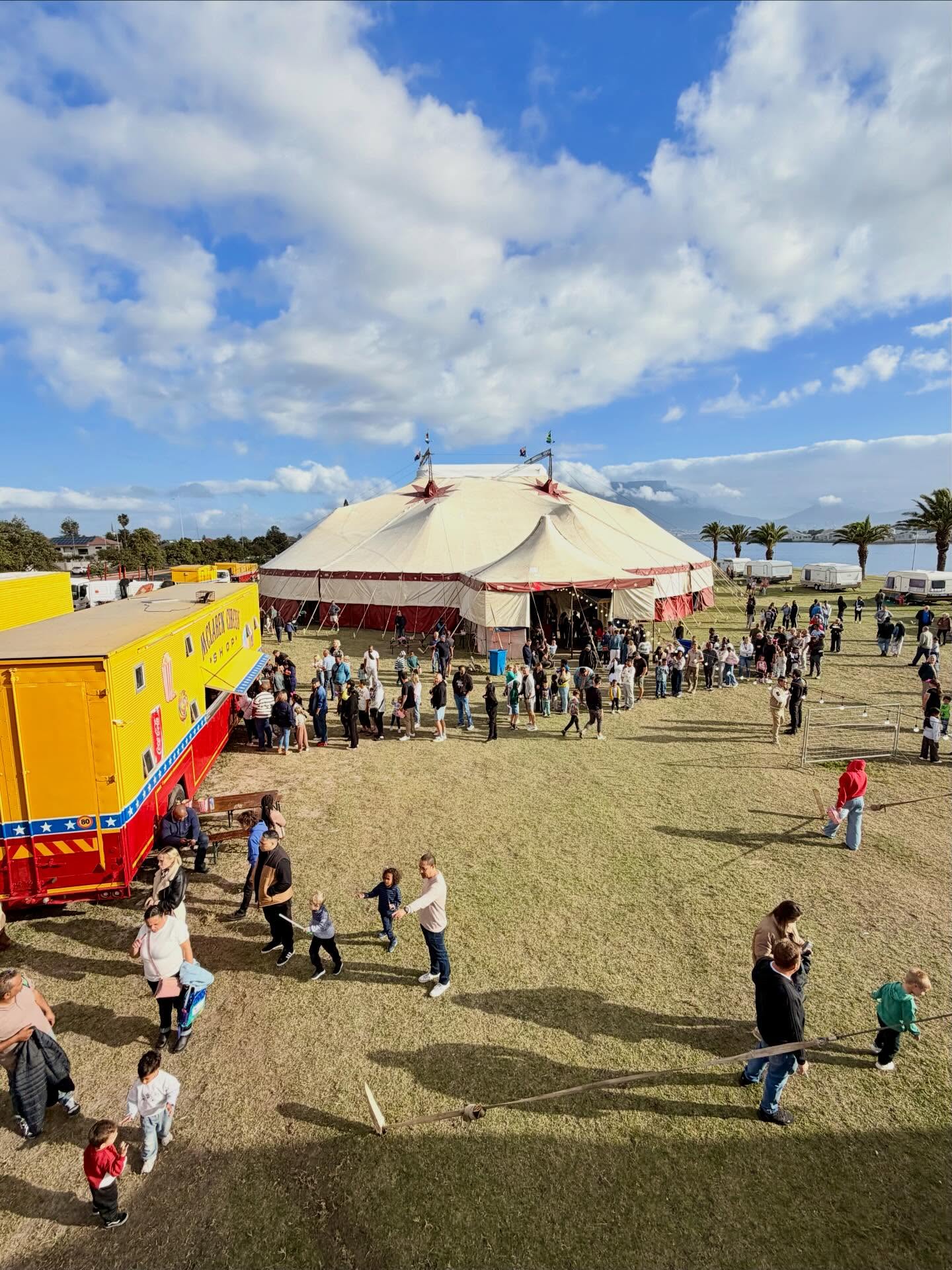 #MILNERTON! You definitely showed us that you love traditional circus!
It’s such an honour to see so many happy faces fill our tent. This afternoon’s 3 PM show was #SOLDOUT!
One show and we hit our Milnerton capacity of 700 supporters, per show!
You’re keeping circus alive in South Africa, and you’re the reason we’ve been returning to @cityofct for 21 years!
TELL YOUR FAMILY AND FRIENDS, we have shows daily in #Milnerton, until 3 May 2026