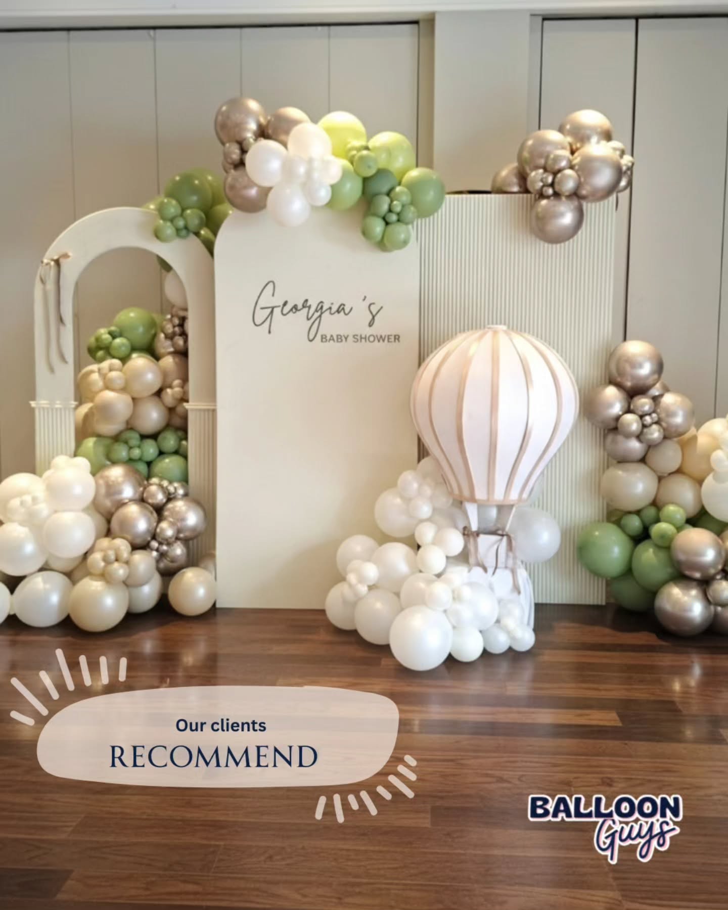BRINGING THE 'WOW' FACTOR TO YOUR CELEBRATIONS:
BESPOKE STYLING BY BALLOON GUYS 🚚✨
This isn't just a balloon delivery - this is a full-scale transformation. Looking at Georgia’s stunning baby shower setup, you can see the difference that professional, on-site styling makes.
These high-end, detailed displays are hand-crafted at your venue to ensure every curve, colour, and prop is perfectly placed for that breathtaking finish & showcasing the room for the personalised touch.
We don't do "out of the box.
We specialize in premium, custom-built installations that you won't find on a standard shop page.
Whether it’s a bespoke backdrop, a luxury organic garland, or a themed masterpiece, we come to you in Hertfordshire & North London to bring your vision to life.
How to Secure Your Bespoke Event Styling:
1️⃣ GET IN TOUCH: Because these displays are 100% custom, they aren't available for instant purchase online. Send us a WhatsApp or email with your event date, venue, and a few "dream" inspo photos.
2️⃣ THE DESIGN PHASE: We’ll work with you to design the perfect colour palette and prop selection (like our signature arches and hot air balloons) to fit your space perfectly.
3️⃣ INSTALLATION DAY: Relax and enjoy the build-up! Our team arrives on-site to handle the full setup, ensuring every detail is secure, polished, and ready for the cameras.
Our clients recommend us because we take the stress out of styling. We turn empty spaces into 5-star experiences.
Why Choose Our Professional Installation?
✅ Bespoke Artistry: Designs tailored specifically to your venue’s dimensions and theme.
✅ Premium Props: Access to our exclusive range of backdrops, plinths, and unique structures.
✅ Hands-Free Excellence: From the first pump to the final placement, we handle it all.
✅ The 'Wow' Factor: Guaranteed to be the talking point of your event and the perfect backdrop for photos.
Transforming spaces in Elstree,Barnet, Totteridge and across Herts & North London.
❤️
#BespokeEvents #EventStylingHerts #LondonPartyPlanner #LuxuryBalloons #babyShowerInspo