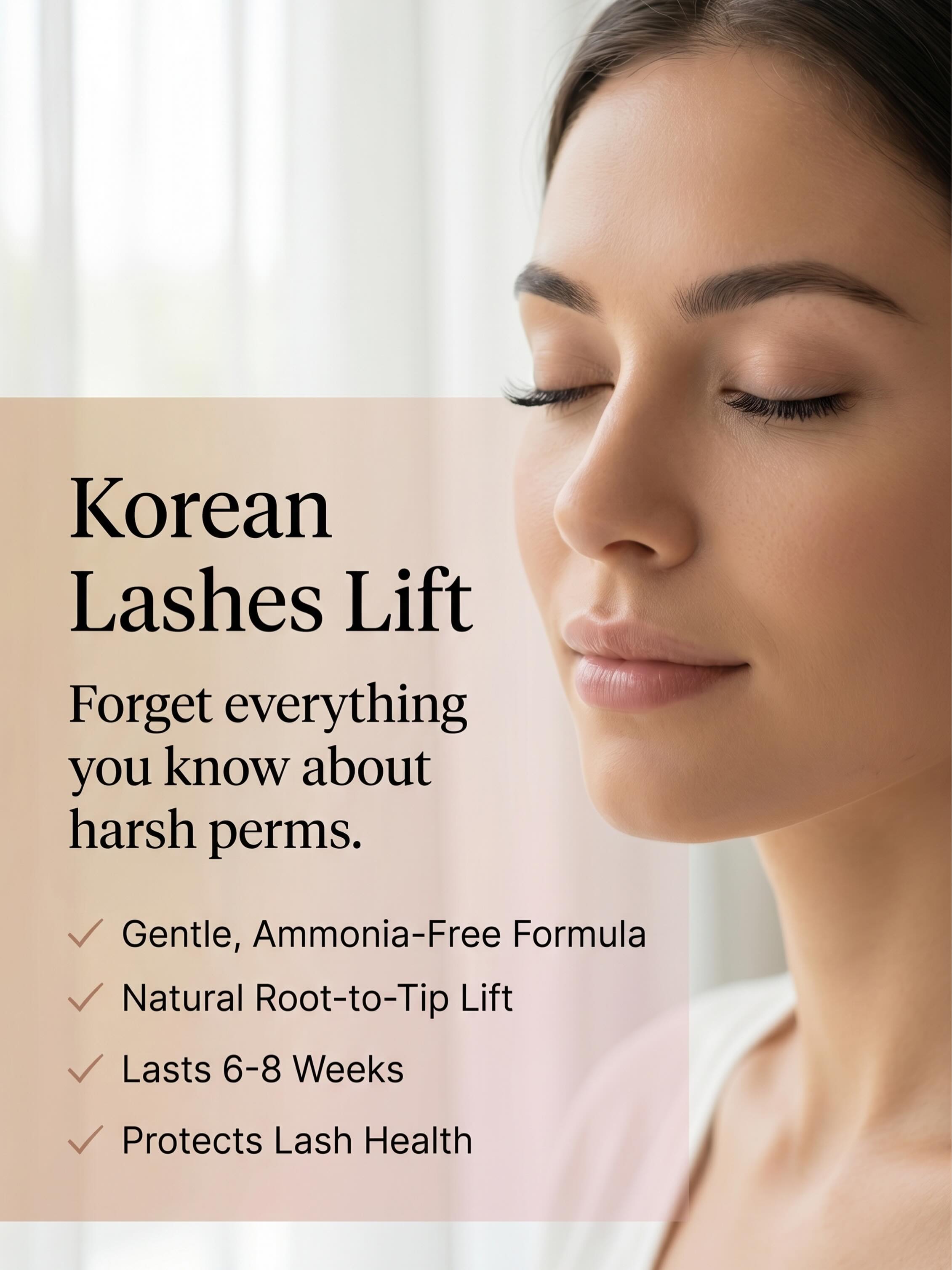 Korean lash lift is a specialized, gentle, and nourishing technique that creates a natural, long-lasting upward curl from the root, often using cysteamine-based solutions instead of harsh perming agents. This technique often employs a βgluelessβ or βsoft-glueβ method for better lash health and a faster application. Popular for its 6β8 week longevity, it delivers a, βmy lashes, but betterβ look that is comfortable and reduces damage.
Get your summer ready πΈπΈπΈ