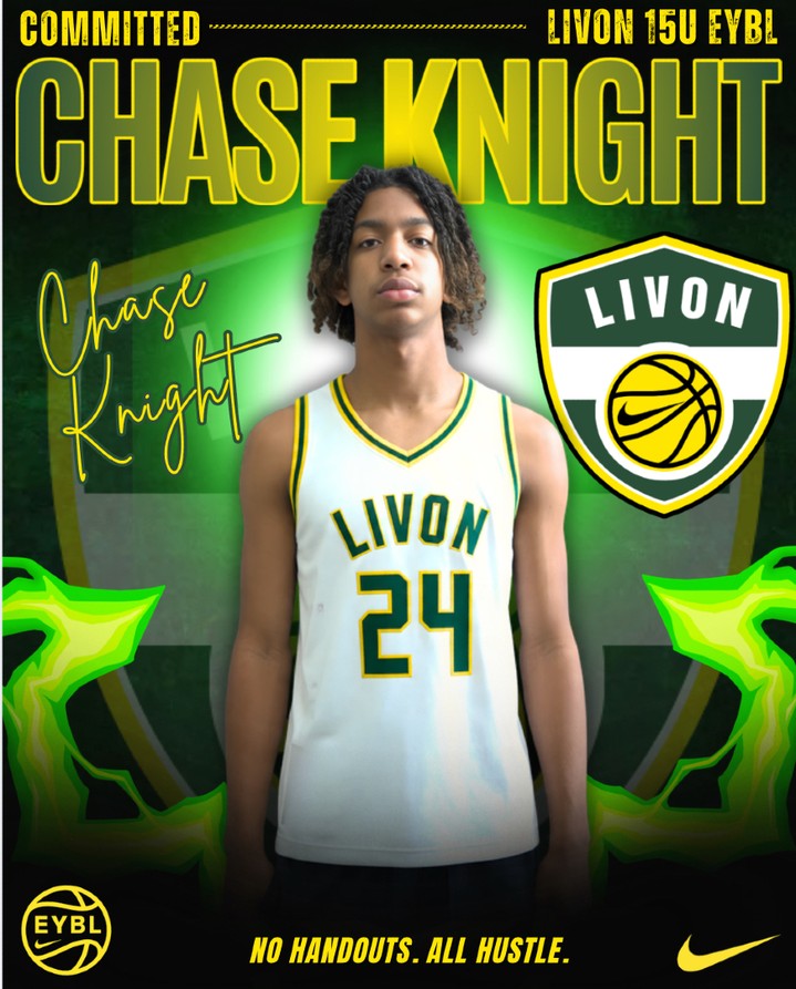 Chase Knight, Welcome to 🤝 LivOn EYBL Family. 15U
No shortcuts. No handouts.
Just work.
Built for this stage. Now it’s time to prove it.
#NoHandoutsAllHustle #LivOn #EYBL
@editsbyuti