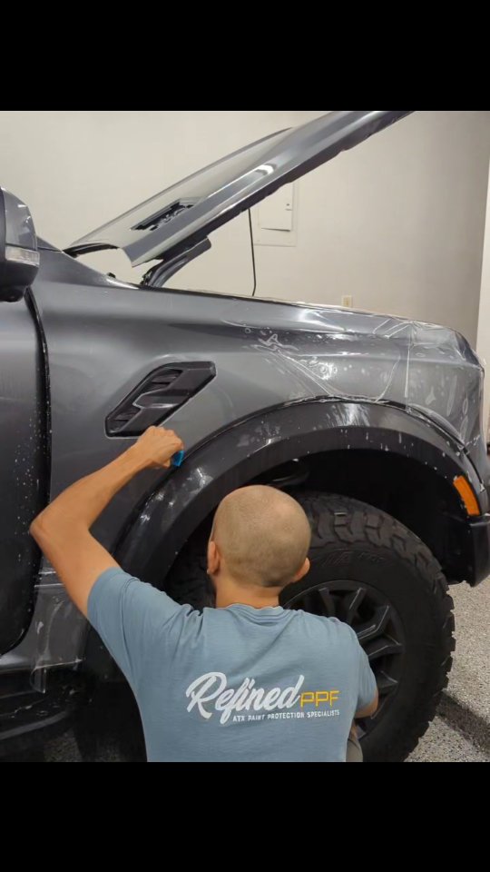 A look at the PPF install process - Ford Ranger Raptor fender install, as part of Full Front coverage. Think of this as your entire front nose, the most impacted by road debris damage, protected 😎
#rangerraptor #paintprotectionfilm