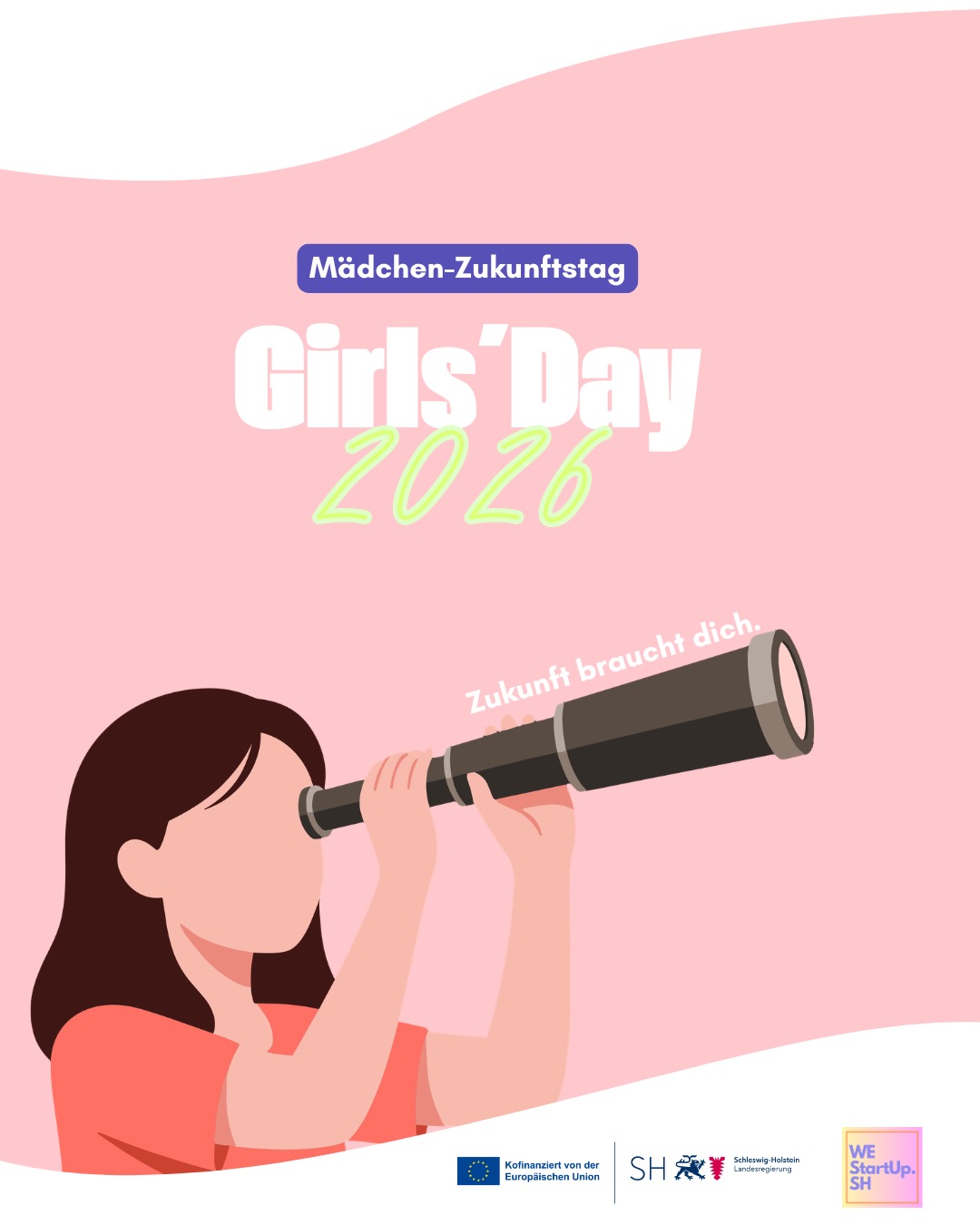 ✨ Zukunftstag 2026 - Girls´Day ✨
Der Zukunftstag ist so viel mehr als ein kurzer Einblick in verschiedene Berufe – er eröffnet neue Perspektiven, macht Möglichkeiten sichtbar und lädt dazu ein, den eigenen Weg neu zu denken. 💫
Denn noch immer orientieren sich viele junge Menschen an klassischen Rollenbildern und Erwartungen. Viele Berufsfelder – gerade auch im Bereich Gründung und Entrepreneurship – werden dabei oft gar nicht erst in Betracht gezogen, weil sie zu wenig greifbar sind. Genau hier setzt der Zukunftstag an: Er schafft Räume für Neugier, fürs Ausprobieren und für die Frage „Was will ich eigentlich wirklich?“.
Auch bei WEstartupSH erleben wir immer wieder, wie entscheidend solche frühen Impulse sind. Wer nie mit dem Thema Entrepreneurship in Berührung kommt, kann sich diesen Weg oft gar nicht vorstellen. Dabei steckt gerade in eigenen Ideen, in Selbstständigkeit und Innovation so viel Potenzial für Selbstbestimmung, Kreativität und gesellschaftliche Veränderung. 🚀
Deshalb ist es uns ein großes Anliegen, genau diese Möglichkeiten sichtbarer zu machen und insbesondere Frauen darin zu bestärken, ihren eigenen Weg zu gehen, Ideen zu entwickeln und unternehmerisch zu denken.
An alle, die heute neue Eindrücke sammeln: Nutzt die Chance, stellt Fragen, seid neugierig und traut euch, auch Wege zu denken, die vielleicht nicht sofort offensichtlich sind. Eure Zukunft ist offen – und sie darf genau so aussehen, wie ihr sie gestalten möchtet. 🌱
Für weitere Infos und Eindrücke, schaut gerne mal auf dem Instagram-Account des Girls´Days vorbei: @der_girlsday
#Zukunftstag #GirlsDay #WEstartupSH #Entrepreneurship #Empowerment #Inspiration