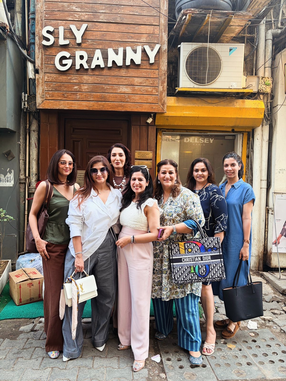 Just a table full of main characters and good energy ✨🥂 The kind of women every woman deserves in her corner 💖 who lunch, laugh too loud, hype each other harder, and always show up #girlsdayout @tinawalia_imagecoach @nandinikhannaimageconsultant @sadafkhanuno @gitikabhagatofficial @chitrakshi_vij @maneesha_nagrath @shikhabirsingh missed you @coach_preeyaaaroraa