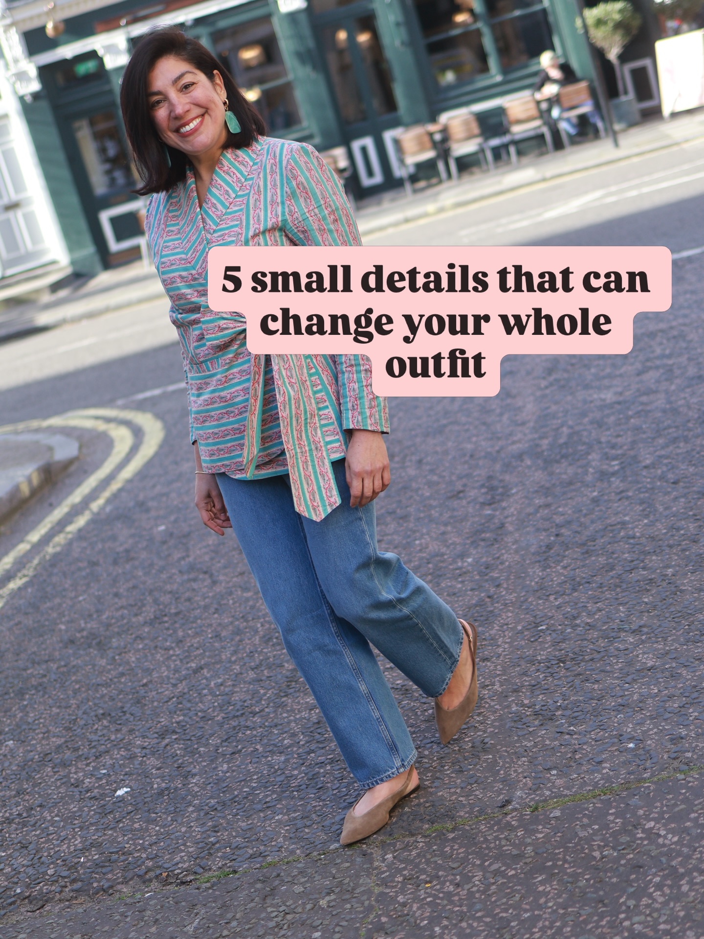 Sometimes it’s not your outfit… it’s the little details that are missing. Just a twist here and then can make such a difference.
A great pair of shoes.
A pair of statement earrings.
A scarf that adds colour, print and interest.
A lipstick that makes you feel instantly more put-together.
A nice handbag.
Which one will you try today?
Save this for those mornings that you don’t know what to wear 🤍
#personalstyle #styleover40 #styleconfidence #outfitinspiration #wardrobestylist howtostyle everydaystyle effortlessstyle midlifestyle wearwhatyoulove
