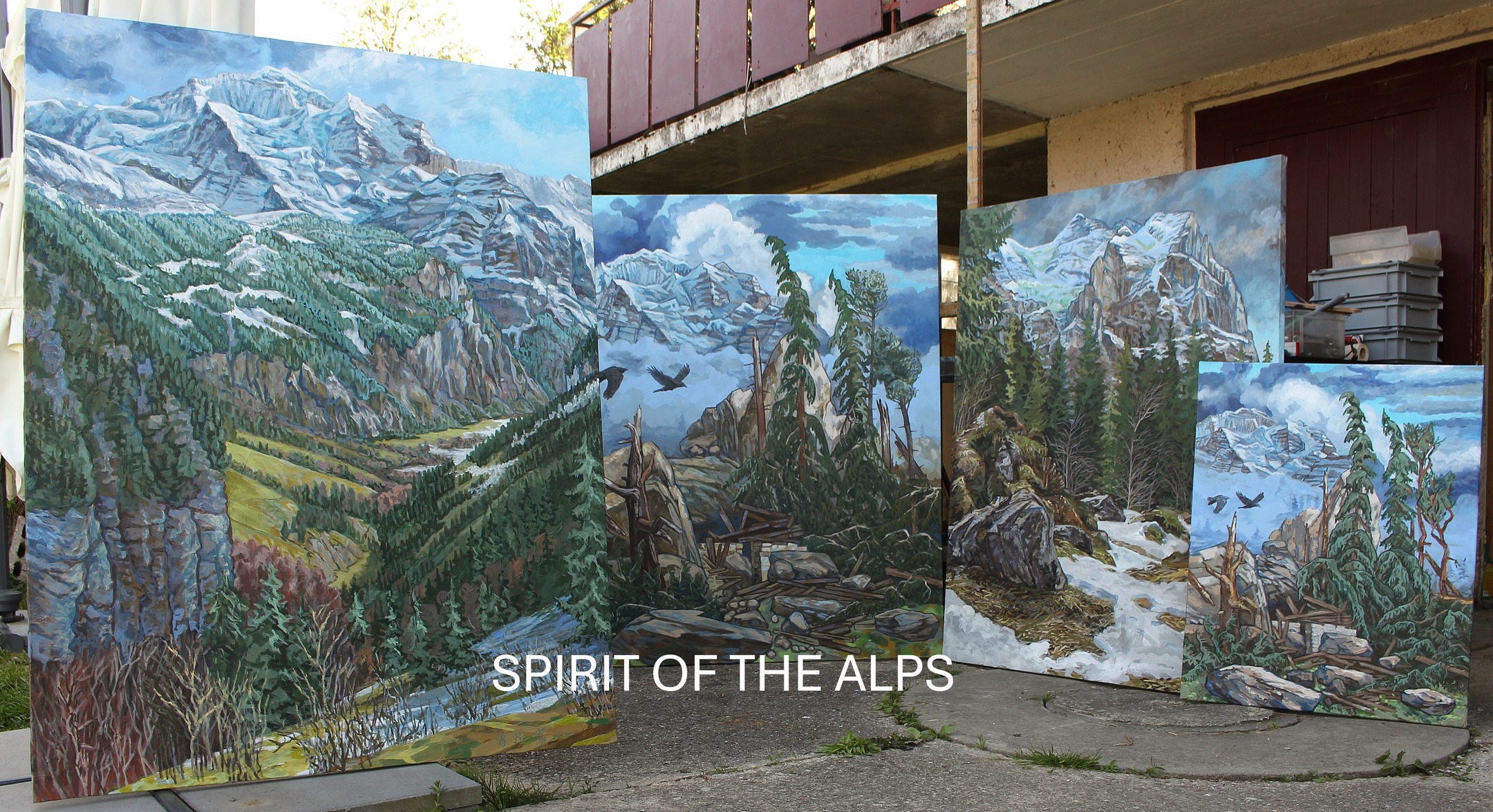 «SPIRIT OF THE ALPS»
mon nouveau site www.bernardbailly.ch
Exposition annuelle de la Guilde des peintres de la montagne GSBM
Salle de congrès de Grindelwald
Du 31 juillet au 23 août 2026
