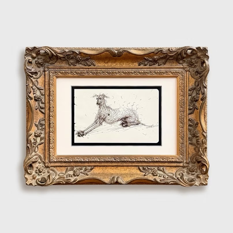 This is what framing is all about.
In a different frame, this piece would look completely different. ✏️
Look at what the framing does here. The scribble drawing on its own is loose, delicate, almost fragile. But float mounted with a white shadow mount — so the full paper edges show and the artwork sits slightly proud of the backing — and dropped into that ornate antique gold frame? It transforms. The decorative weight of the frame gives the drawing presence. The shadow mount adds depth and lets it breathe. Suddenly a quick sketch feels like a gallery piece.
That's the difference the right framing makes.
📍 Norwich | Free parking | Open 7 days
☎️ 01603 622282
#norwichframingcentre #bespokeframing #norwich #pictureframing #norfolk