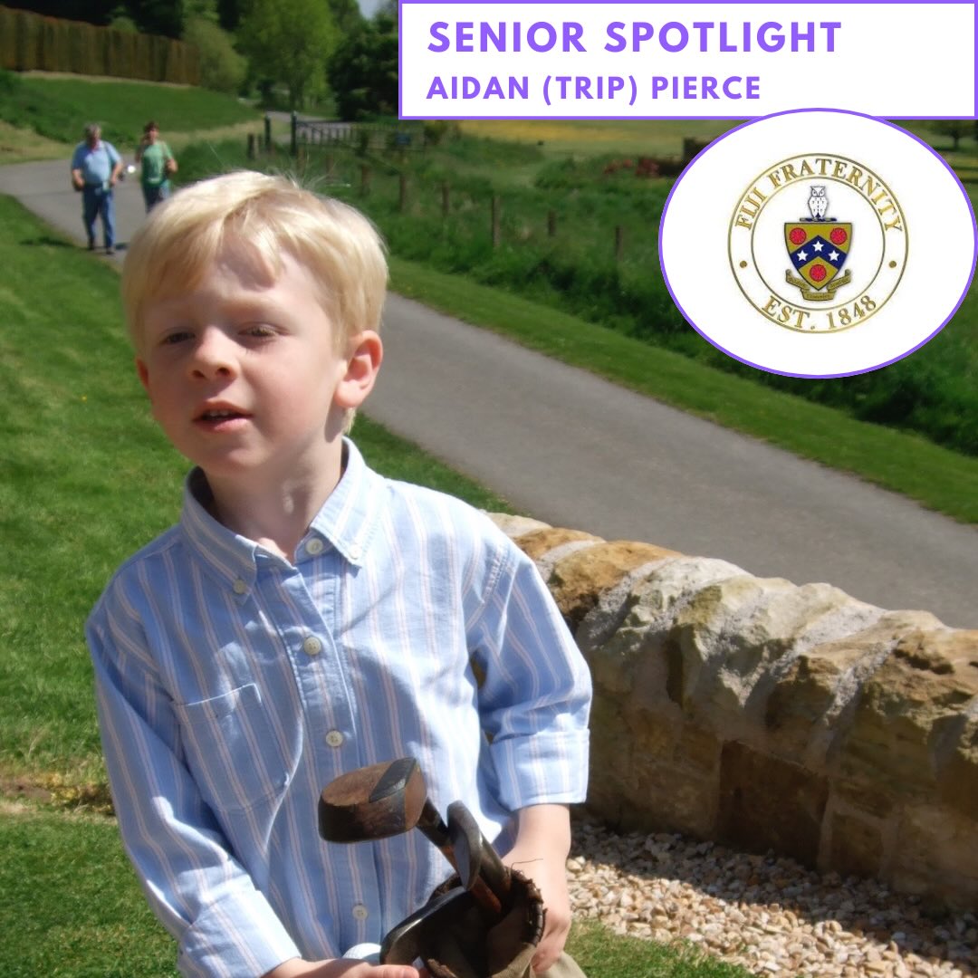 **SENIOR SPOTLIGHT**
Hometown: Lake Forest, IL
Major: Finance
Positions: Vice President, Philanthropy Chair
Plans after OWU: “This and that, but not too much of this or that”
Favorite thing about FIJI: “My favorite aspect of FIJI is the opportunity to build meaningful friendships with people I may not have connected with coming out of high school, and how those relationships ultimately help shape and strengthen my character.”
Thing’s he’ll miss about FIJI: “I will miss working with very strong, highly intelligent, and collaborative brothers on finance projects in the study room. I will miss all of my boys and the good times shared together. ”