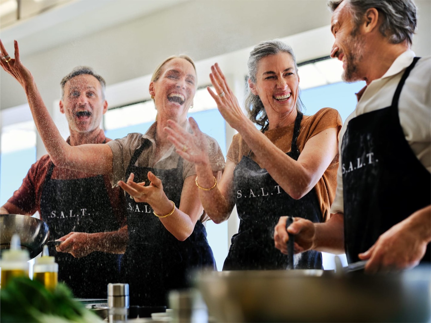 Enjoy a gourmet cooking class at sea.
Silversea’s S.A.L.T. Lab invites you to make delicious creations on your next voyage.
#CuzzinzNemTravel #CreatingMemoriesThroughTravel #getpaidtobooktravel #1sttimetravelerswanted #travelingonabudget