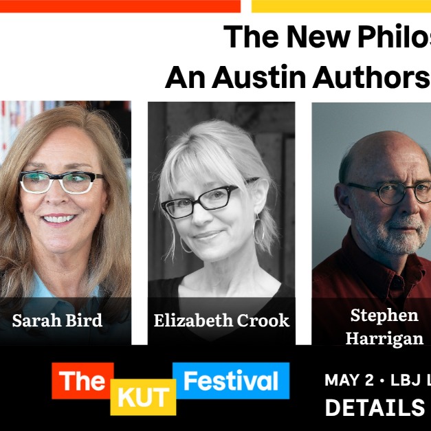 Me? A Philosopher? That's what KUT-FEST is saying that me, @elizabethcrookauthor, @stephenharrigantx, and @lawrencewrightauthor are. At least for our panel Sat, May 2, at 11:00 in the Terrace Tent at the LBJ Library. Come on out and see just how philosophical we can get about Austin.
🎟 If you’re interested, you can get a pass at kutfestival.org with code SPEAKERGUEST26 for 10% off.