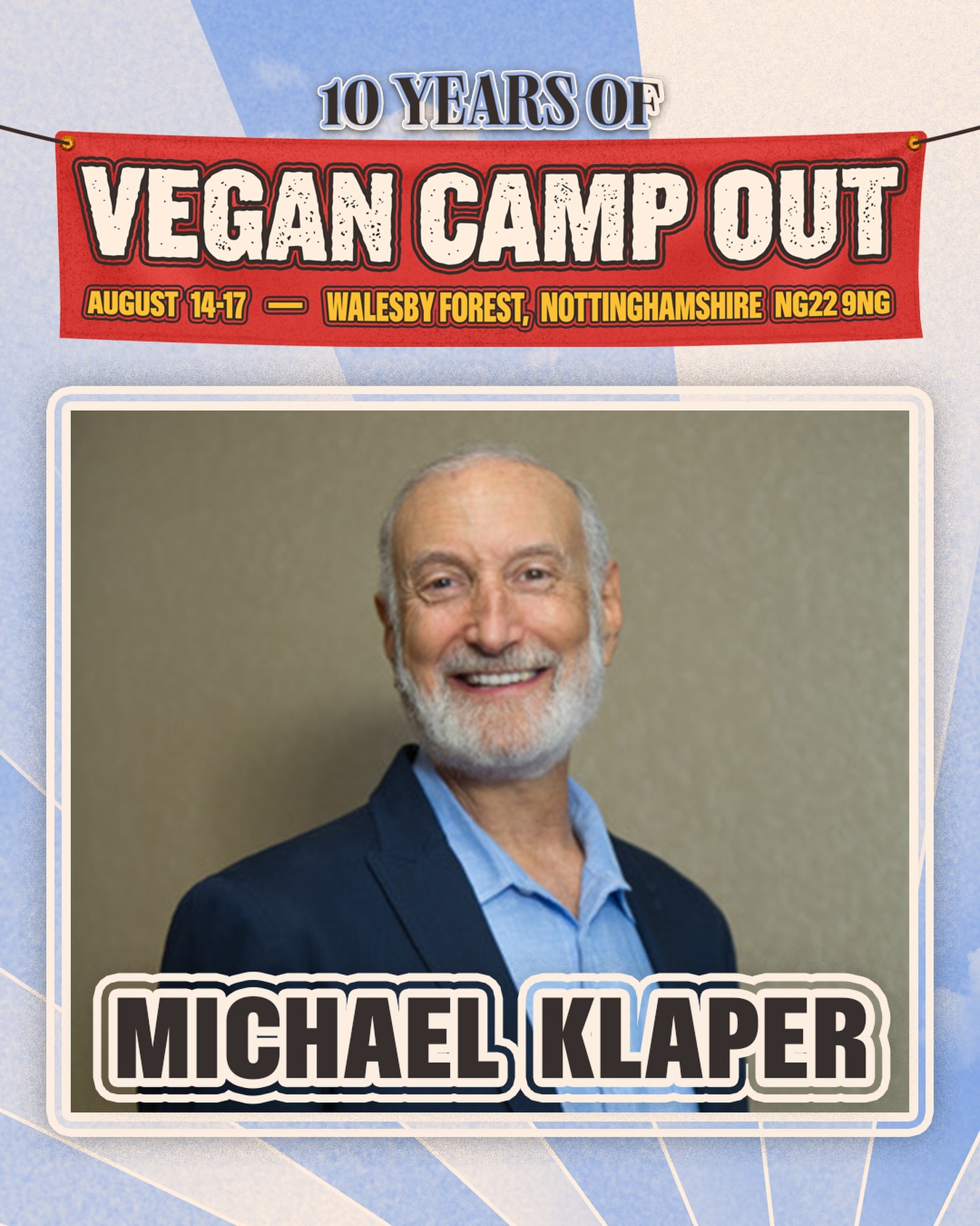 Michael A. Klaper is bringing his knowledge to VCO this year! Who’s joining? 💉🌱
Michael A. Klaper, M.D. is a graduate of the University of Illinois College of Medicine in Chicago. He has practised acute care medicine in Hawaii, Canada, California, Florida and New Zealand, and for the past 35 years has been focusing on health-promoting food and lifestyle choices to help prevent the need for hospitalisation and surgery. Through his website MovingMedicineForward.org, visitors can find updates on his latest teaching activities, subscribe to his free newsletter, “The Forward Report”, and support his “Moving Medicine Forward” initiative to promote the teaching of applied nutrition in medical schools.
🎫 All tickets available from the link in our bio - Festival Tickets, Glamping, Tent Hire, On-Site Activity Pass, Coach Travel & Spa!