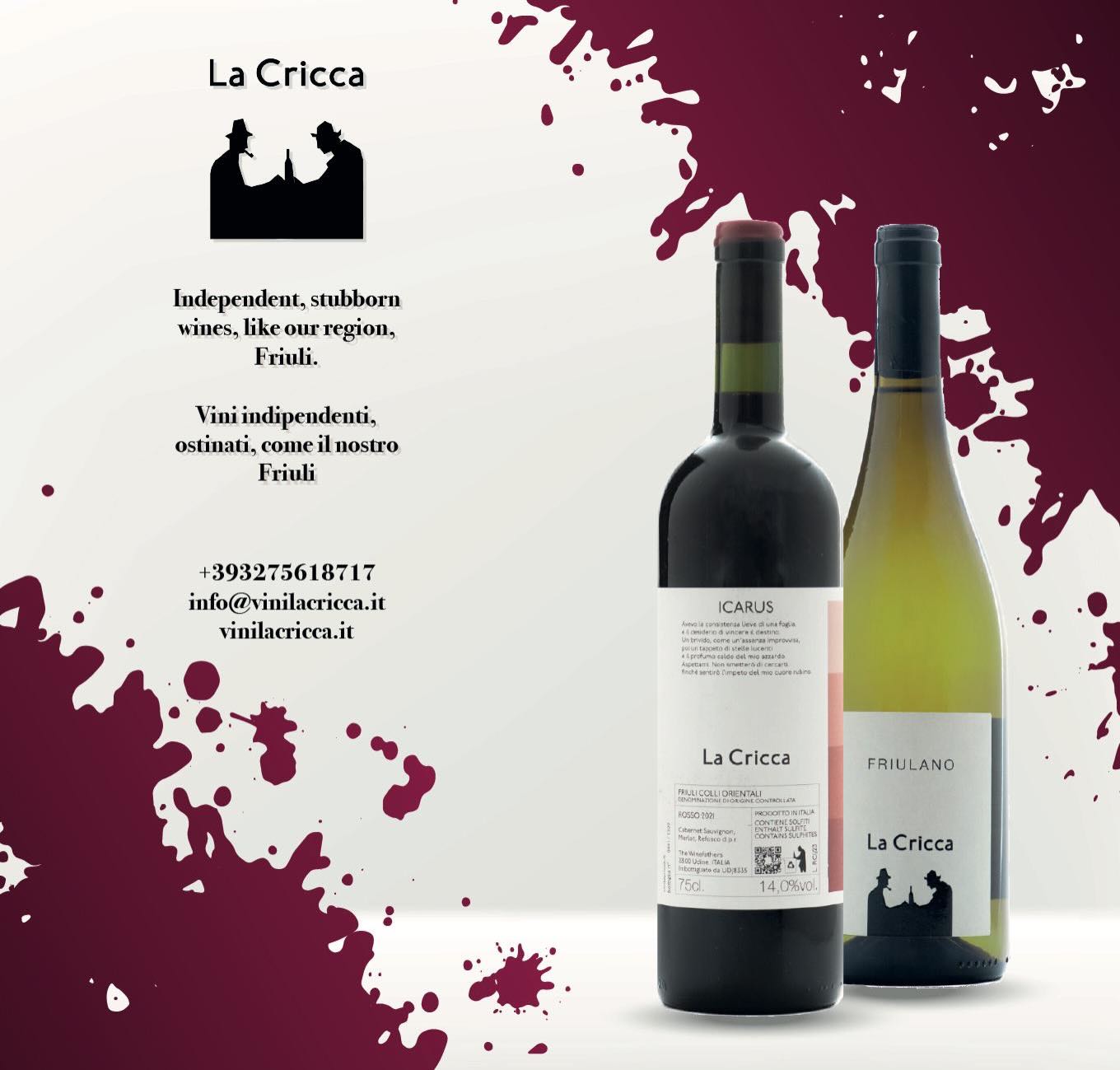 Udine incontra il mondo. 🎬
La Cricca è orgogliosa di essere tra i protagonisti del Far East Film Festival 2026 — uno dei festival cinematografici asiatici più importanti d’Europa, di casa qui da noi.
Dal 24 aprile al 2 maggio, i nostri vini accompagneranno ogni momento: dal Wine Tasting alla Cena di Gala finale.
Cinema, cultura, eccellenza artigianale. Tutto in una città che sa come stupire.
🍷 Vi aspettiamo.
#LaCricca #FarEastFilmFestival #FEFF2026 #Udine #VinoItaliano