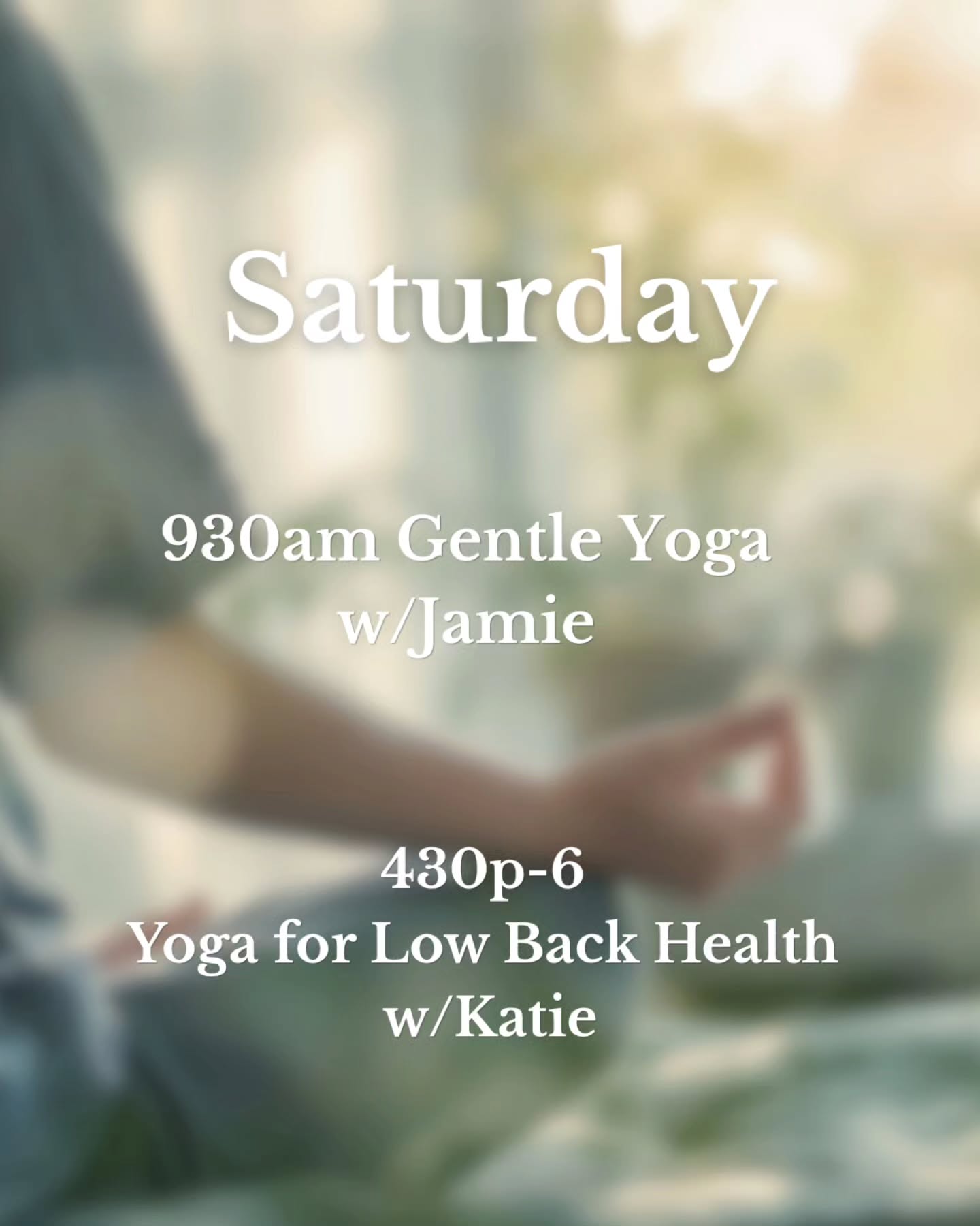 Yoga for Low Back Health is a 90-minute workshop combining simple education with a guided yoga practice designed to help you understand your body and support a healthy, resilient lower back.
Pre-register for $35 venmo link in our stories or website! Or drop in for $40 at the door.
#yoga #lowback #Health #simplifyoga