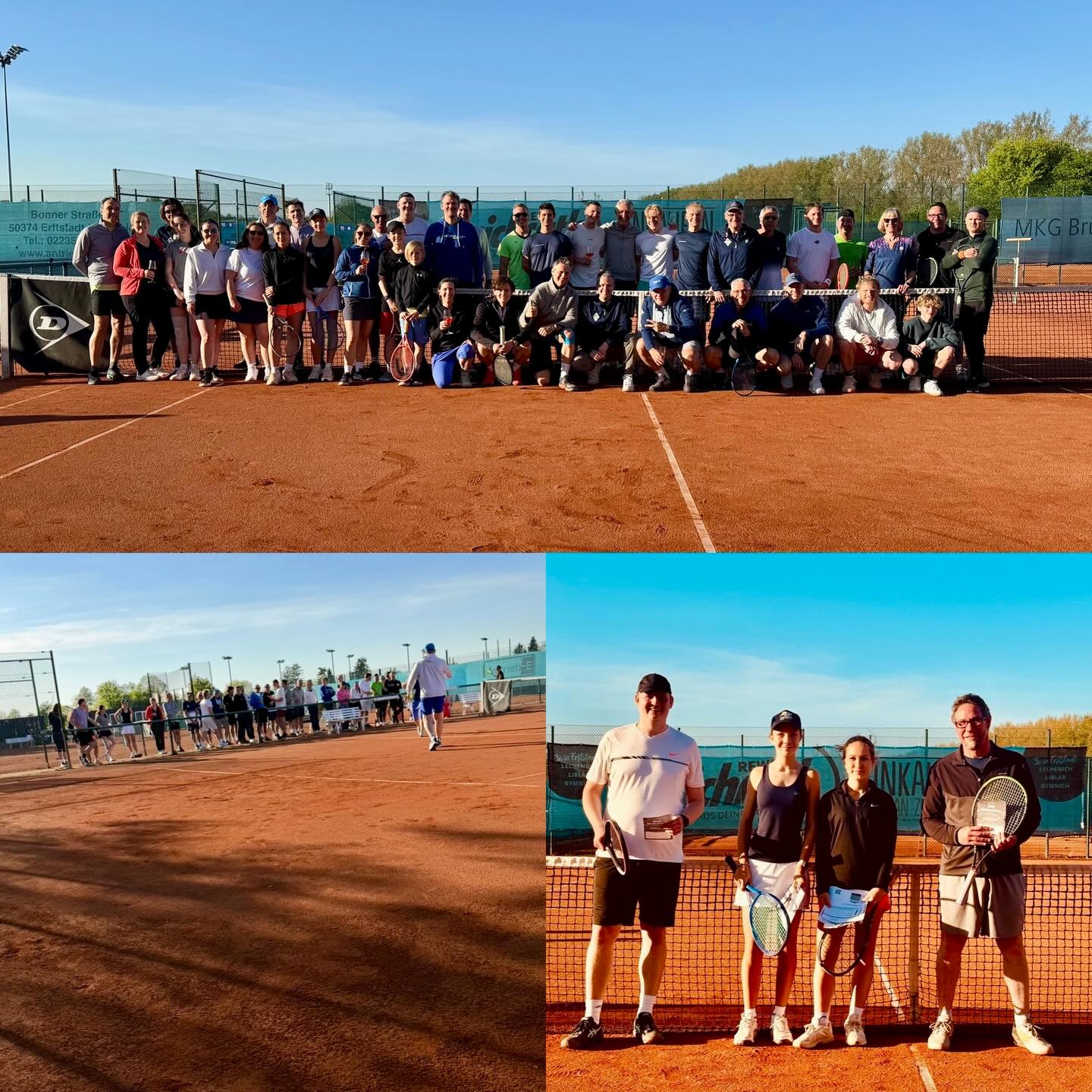 Was für ein Auftakt! 🎾🔥
Das erste One-Point-Turnier im TCL war ein voller Erfolg – mit ausgelassener Stimmung, spannenden Matches und jeder Menge Spaß für alle Spielstärken und Altersklassen.
Herzlichen Glückwunsch an unsere Top 4:
🥇 Teana
🥈 Esther
🥉 Matthias
🏅 Alexander
Wir freuen uns schon aufs nächste Mal! 💙