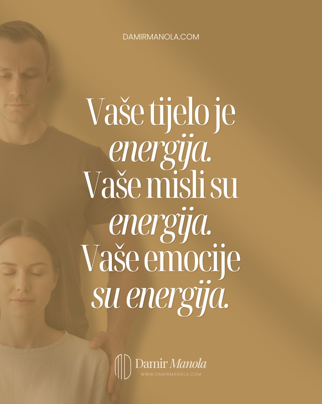 Postoji jedna jednostavna činjenica koju svi na nekoj razini osjećate: Sve je energija.
I to nije apstraktan koncept koji sam ja izmislio nego tvarnost u kojoj živite svaki dan.
Vaše tijelo je energija.
Vaše misli su energija.
Vaše emocije su energija.
Svaka reakcija, svaki odnos i svaki trenutak vašeg dana odraz su vašeg energetskog stanja. Sve počinje na toj razini.
Energija oblikuje stanje u kojem se nalazite.
Stanje oblikuje način na koji živite.
Kada je sustav u ravnoteži, osjećate stabilnost, jasnoću i povezanost sa sobom.
Kada je sustav opterećen, to se odražava kroz tijelo, emocije i svakodnevno funkcioniranje.
Promjena započinje na mjestu gdje sve nastaje.
U vašem energetskom sustavu, a bioenergetski rad usmjeren je upravo na tu razinu.
Ako u ovome prepoznajete sebe, vrijeme je da si omogućite prostor za rad na toj razini.
Prijave za bioenergetske terapije u Opatiji u terminu 16.05.2026. su otvorene. Svoje mjesto možete osigurati prijavom na mojoj web stranici.
#bioenergija #bioterapije #bioterapija