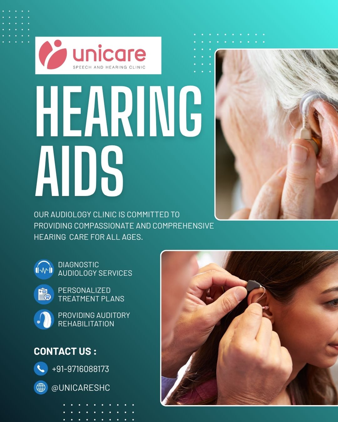 How much do hearing aids cost in India? 🤔 Our latest blog breaks down factors that affect price — brand, tech level, features, and quality of care — so you can make an informed decision. Read the full guide: https://wix.to/3eKpDOB
Key takeaways: affordable options exist, professional service matters, and ongoing support can affect long-term value. Share with someone who’s shopping for hearing aids. #hearingaids #hearinghealth #audiology #unicareshc