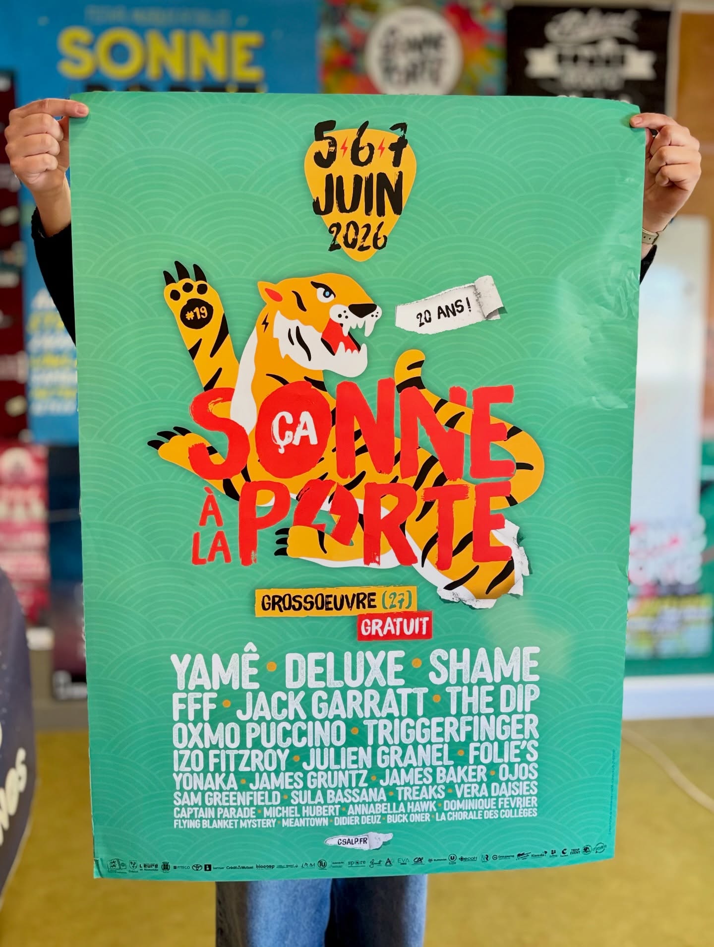 Les affiches sont 😍😍😍