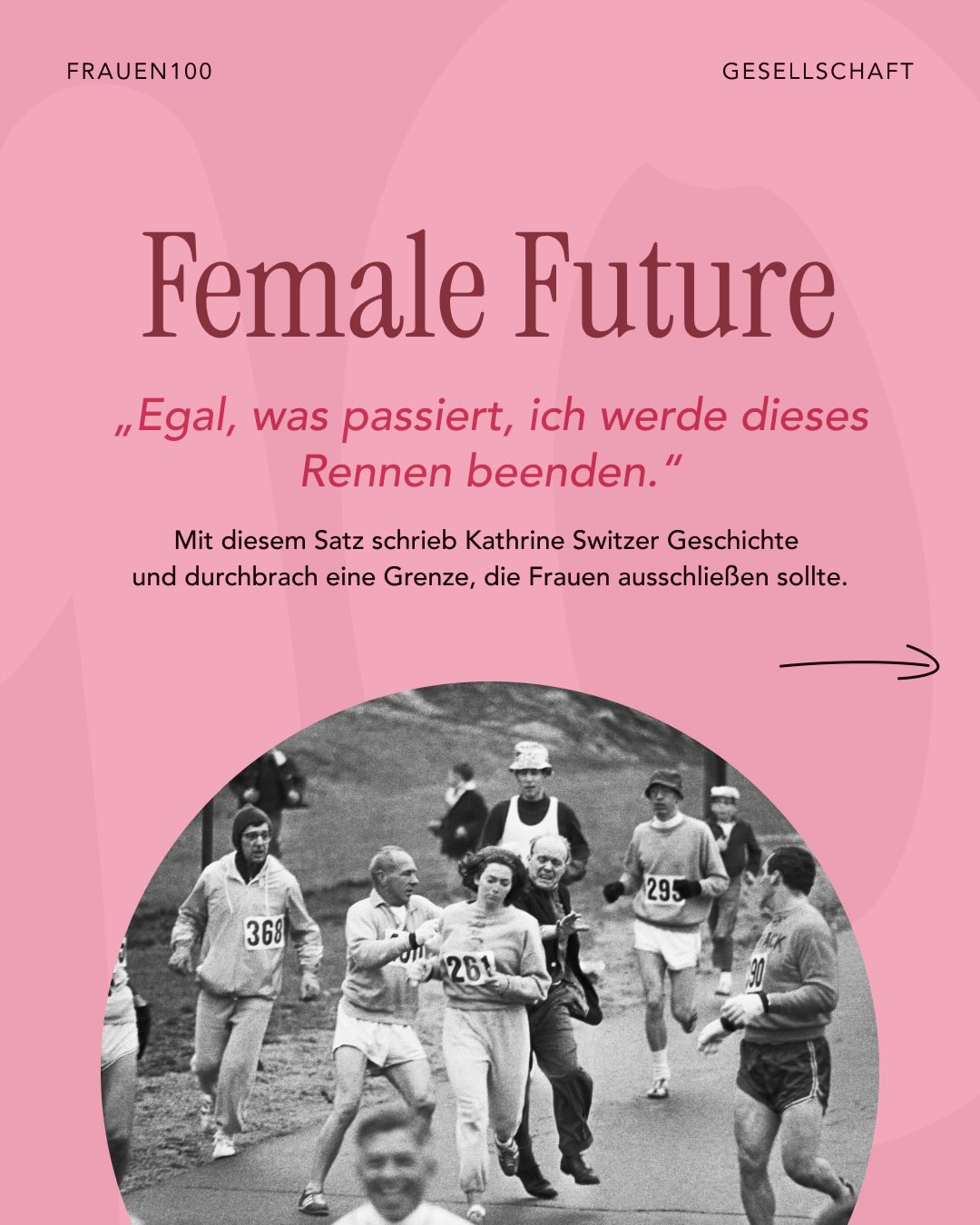 Als Kathrine Switzer 1967 beim Boston Marathon startete, war das für Frauen eigentlich nicht vorgesehen.Sie wurde angegriffen und lief trotzdem weiter. Nicht nur für sich, sondern für alle, die nach ihr kommen. Heute laufen Frauen weltweit.
Selbstbestimmt. Sichtbar. Gemeinsam.
Anlässlich des Berliner Frauenlaufs haben wir mit ihr gesprochen – über ihre bewegende Karriere und ihren Einsatz für Frauen im Sport. Das Interview jetzt im Journal, einfach über den Link in Bio und Story!
Du hast jetzt Lust aufs Laufen? Dann melde dich zum VITAMIN WELL Frauenlauf in Berlin am 16. Mai 2026 an. Werde Teil einer Bewegung, die zeigt, wie viel sich verändert hat und wie viel noch möglich ist. Als Teil der FRAUEN100-Community bekommst du 10 % Rabatt mit dem Code:
RUN10
#frauen #frauenlauf #berlin #gleichberechtigung