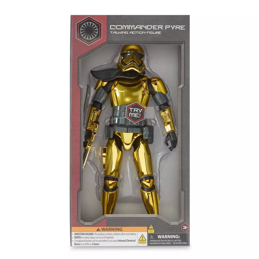 NOW AVAILABLE: New Commander Pyre Talking Action Figure – Star Wars: Galaxy's Edge
(ORDER LINK IN BIO/BELOW!)
#StarWars #CommanderPyre #GalaxysEdge #ActionFigure #CollectorsItem
https://www.disneystore.com/commander-pyre-talking-action-figure-star-wars-galaxys-edge-417130056966.html?id=VI-212172264