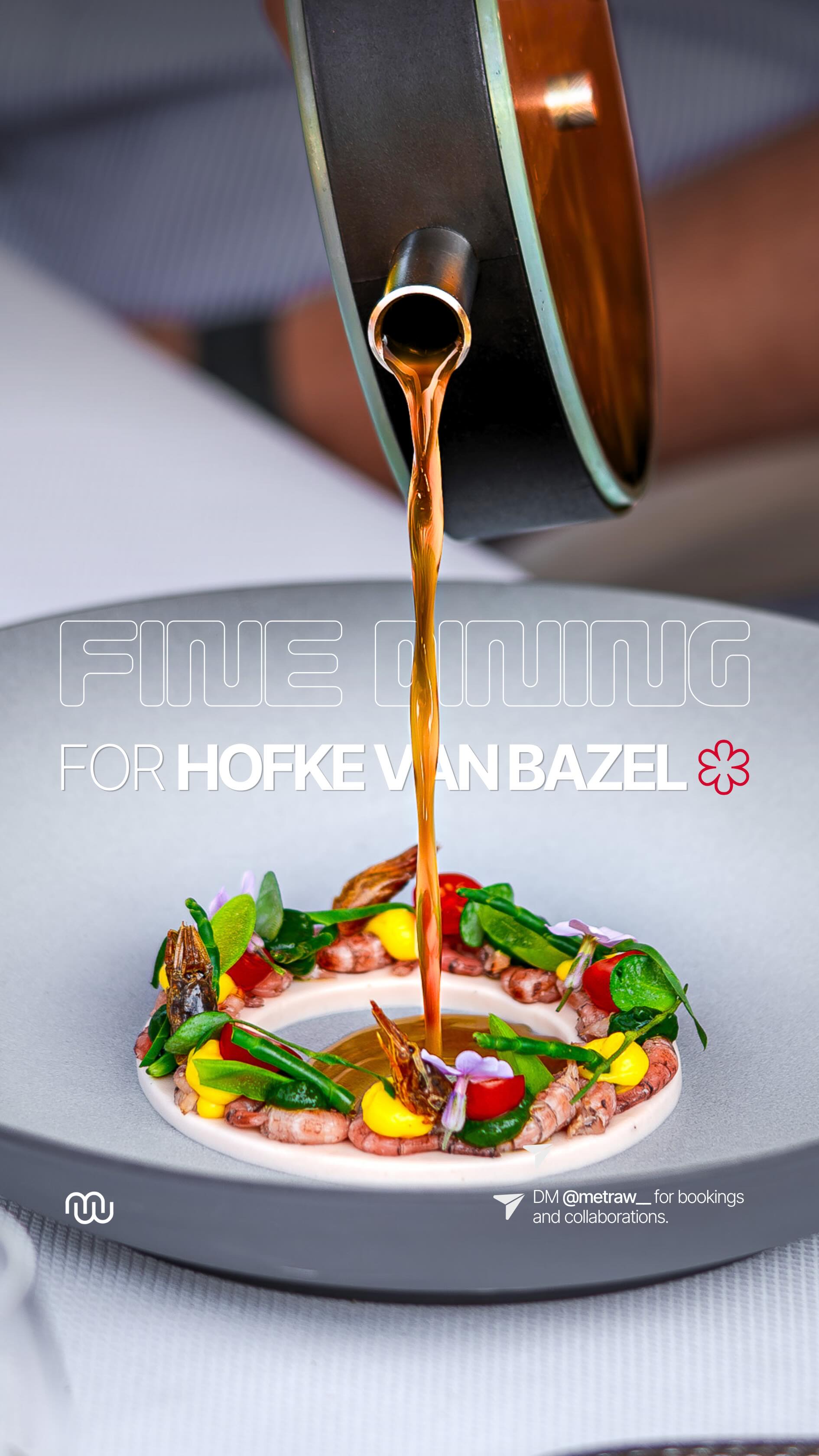 If you’ve never been in a Michelin star kitchen, it is the epitome of culinary craftsmanship. This is @hofkevanbazel.be Chef @de_roy_kris in action with his team. It’s like an orchestra of mastery.
Hofke Van Bazel holds a special spot in my creative journey.
#michelin #michelinguide #hofkevanbazel