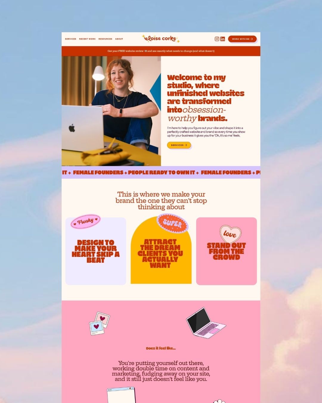 My website's had a refresh and honestly, it's giving me all the feels. 🥹✨
Here's the thing though. I didn't burn it down (and believe me, I though about it). The structure was good, the personality was always in there, it had just got a bit... buried. New pages crept in. New features got added. New ideas landed and stuck around. It's a business, it evolves, right?
So I did what I always do: nurtured what was working, got rid of what wasn't, and made sure it felt unmistakably me, stands out with a bit of flair and speaks directly to the right people.
Turns out practising what you preach feels pretty good. Go have a nosy, link's in bio 👀
#branddesign #websitedesign #femalefounder #cornwallbusiness #brandrefresh